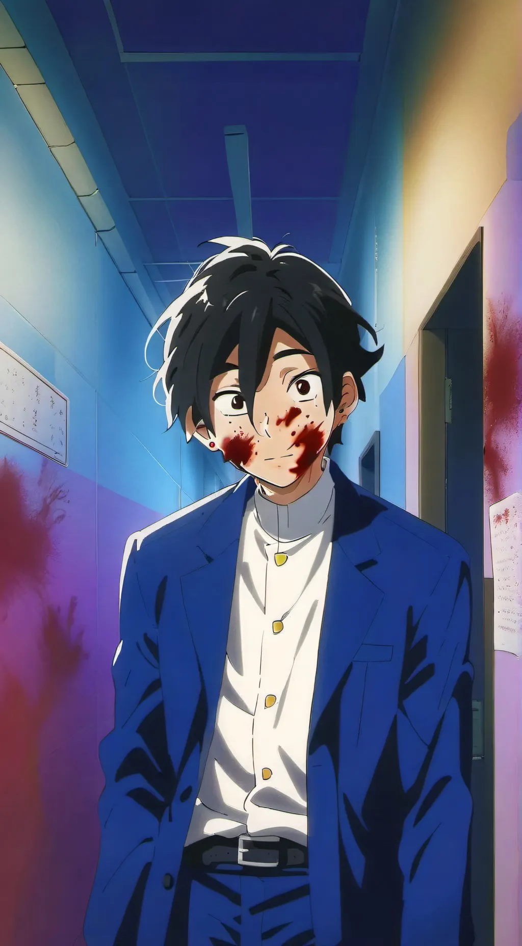 ai character: ❤️ ken sato  🩸 background