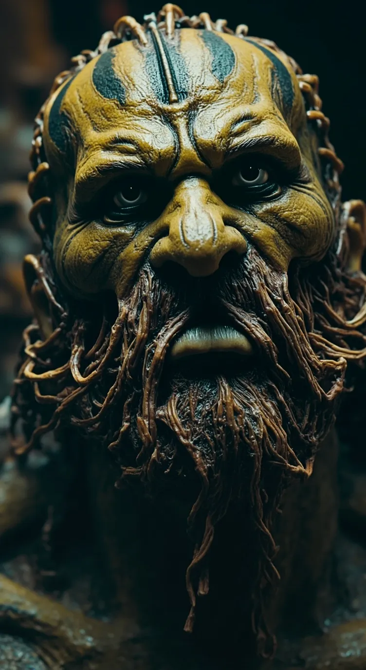 ai character: infected titan duo background