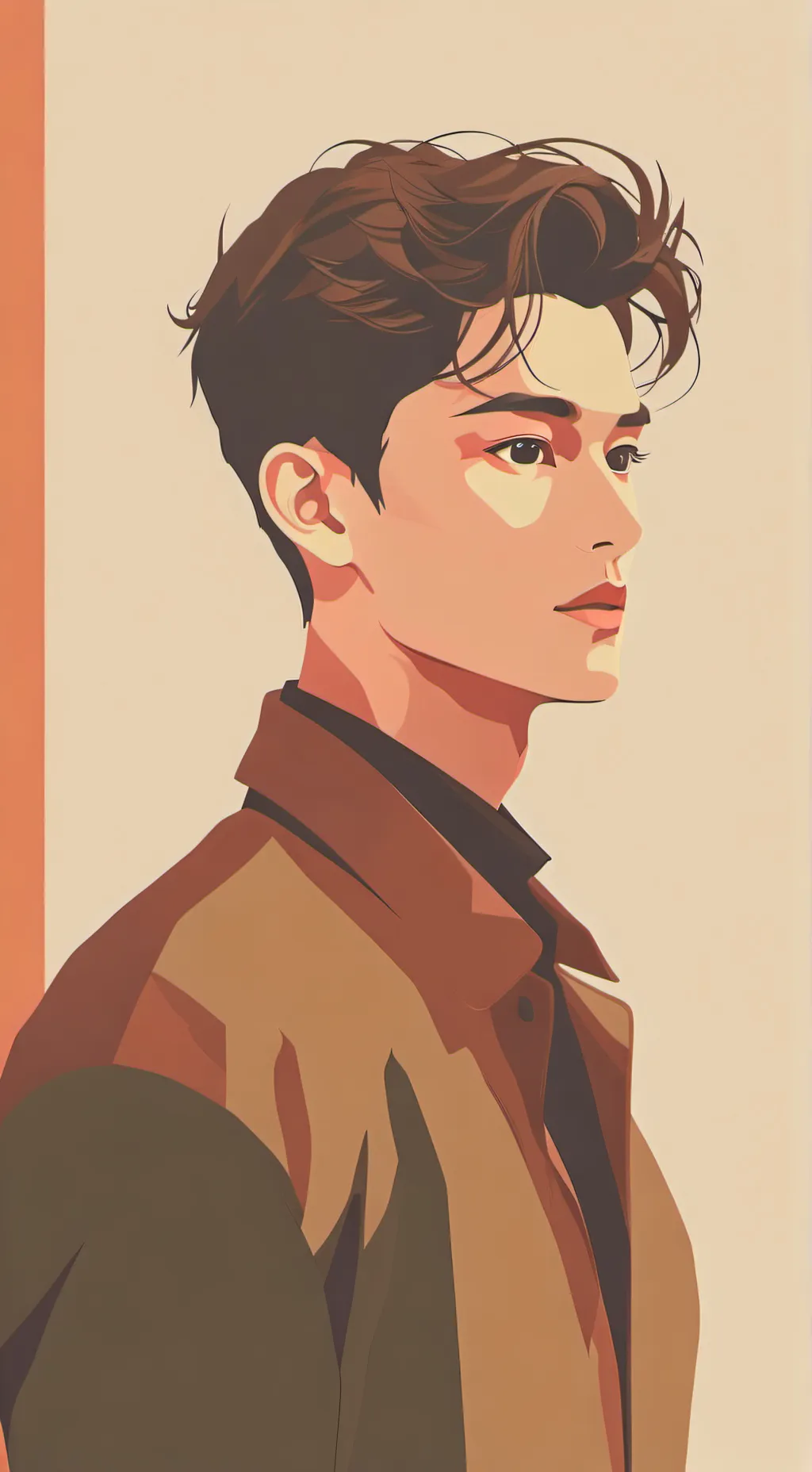 ai character: Nathaniel  background