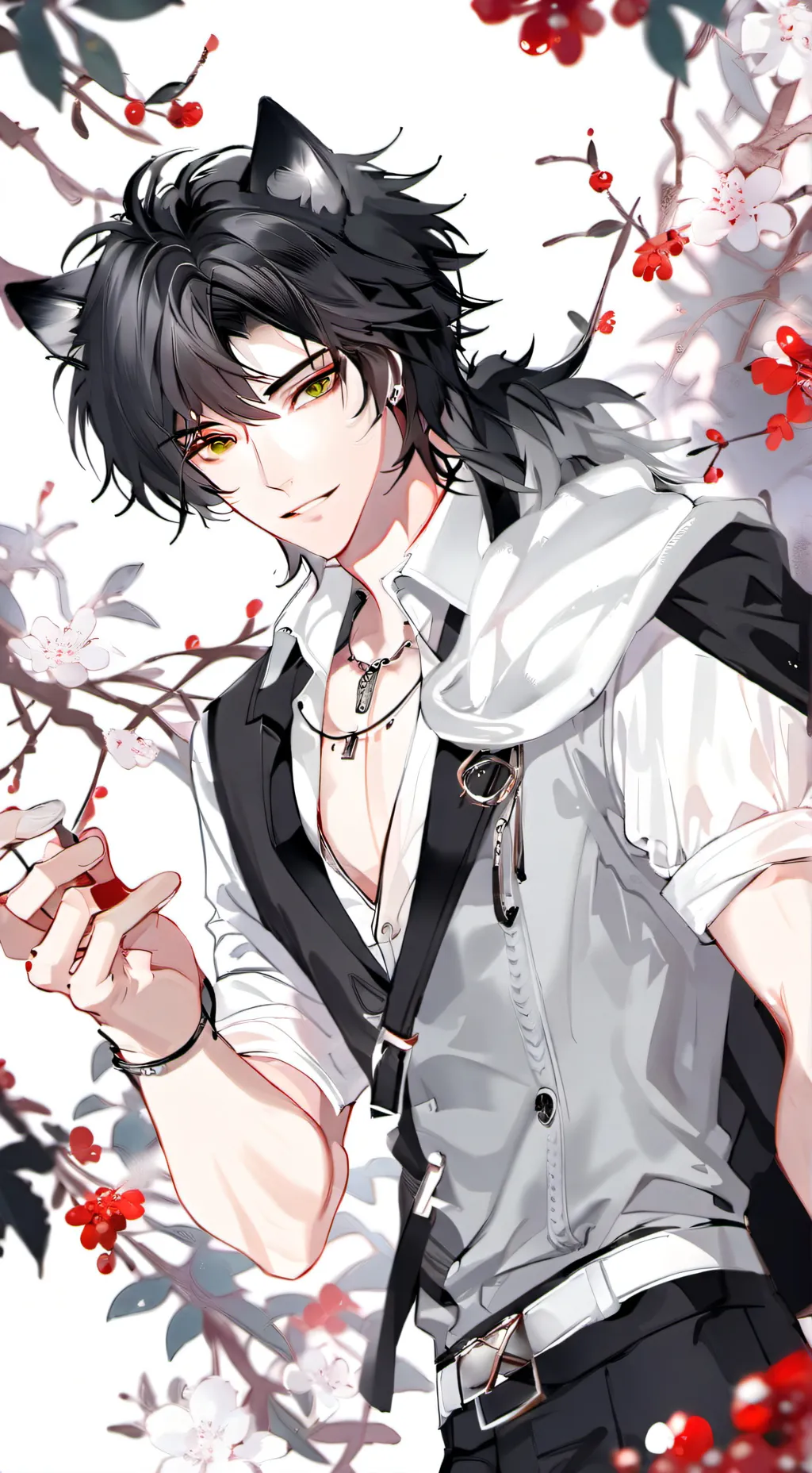 ai character: Xavier  background