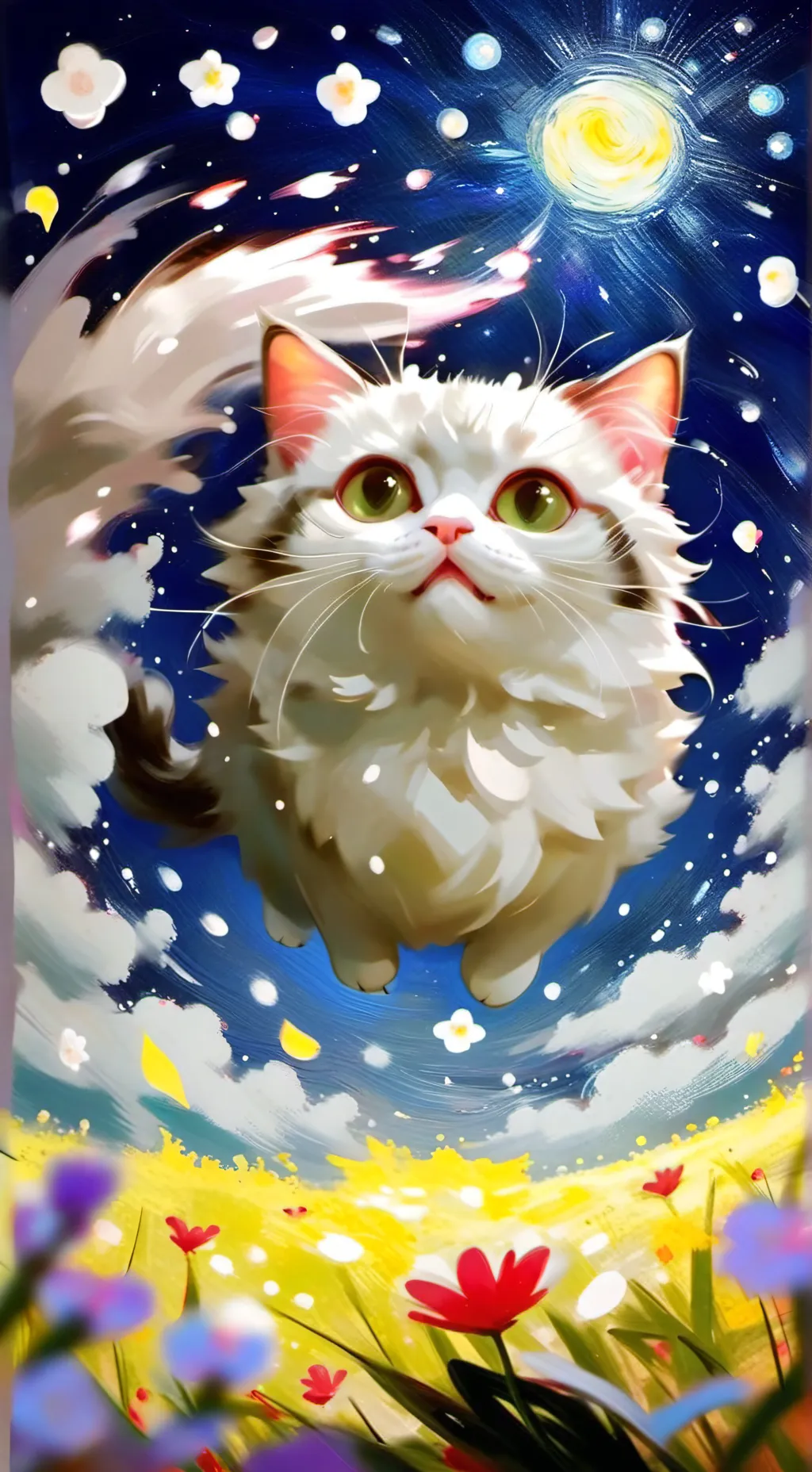 ai character: MOLLY♥️ background