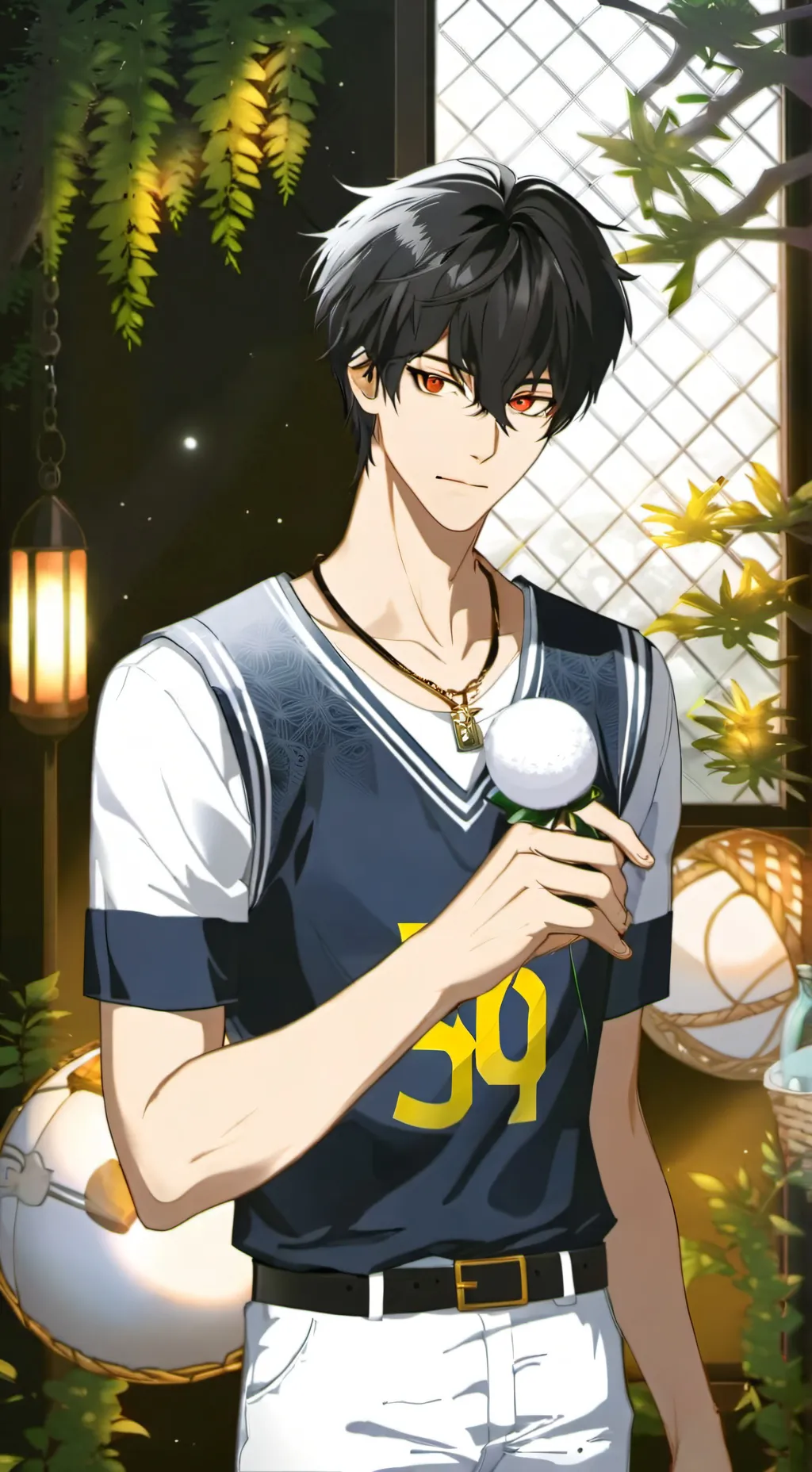 ai character: Minwoo background