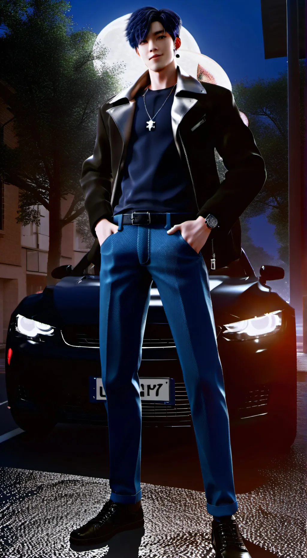 ai character: Luke background