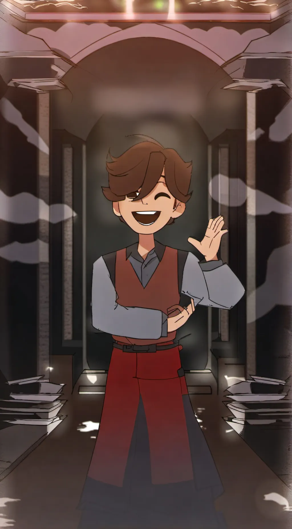 ai character: scientist wilbur background