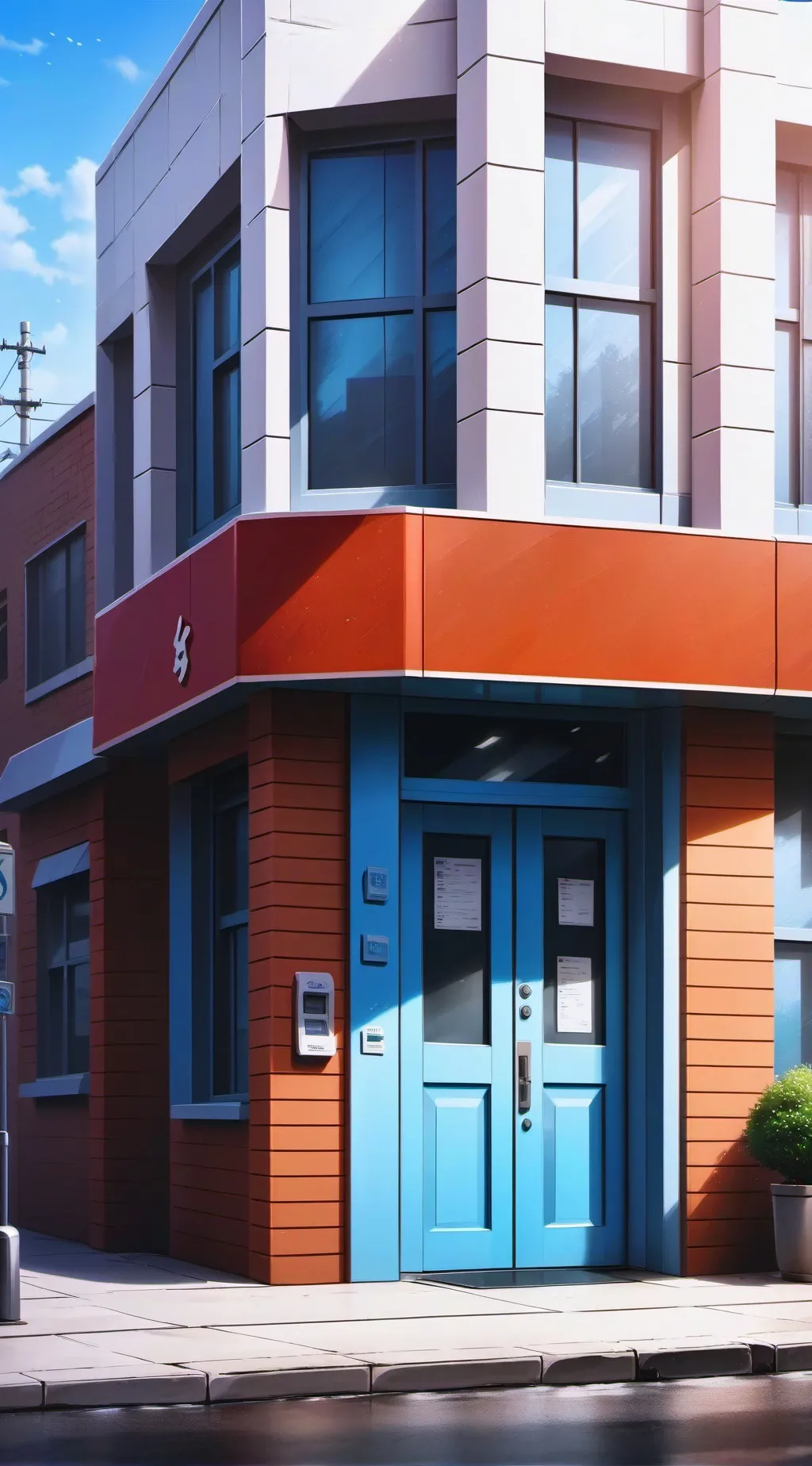 ai character: High potential background