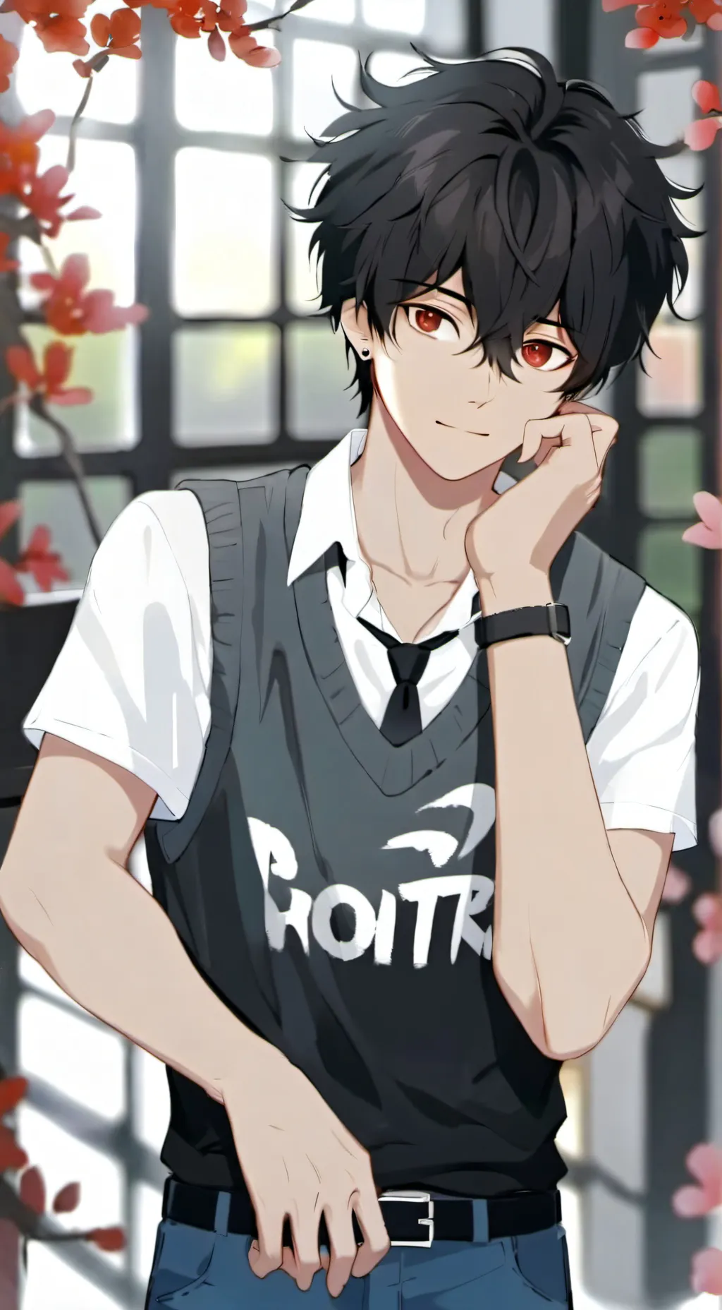 ai character: <~°Ash°~> background