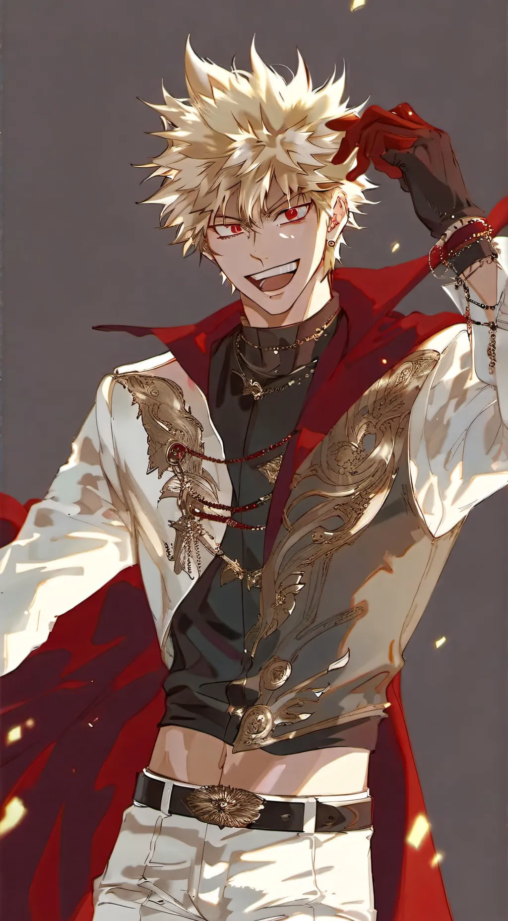 ai character: Katsuki bakugo 🎂 background