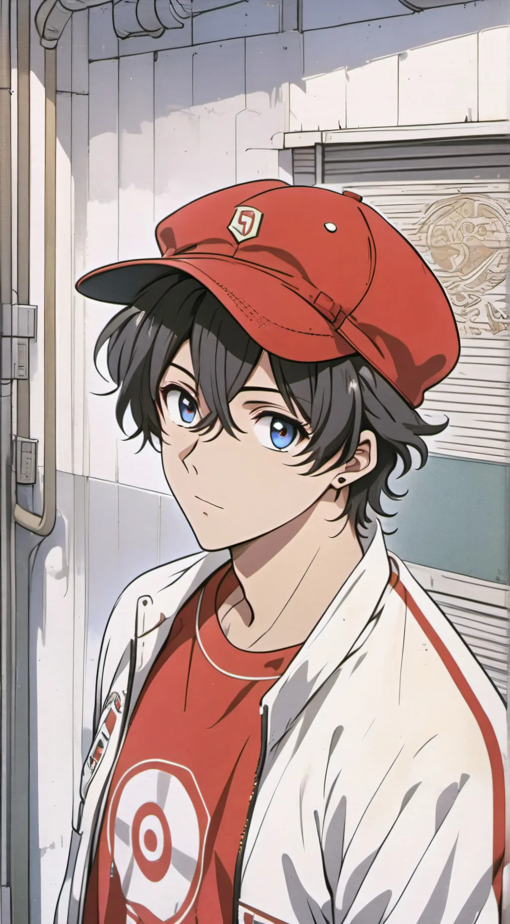 ai character: Randy 😃😁 background