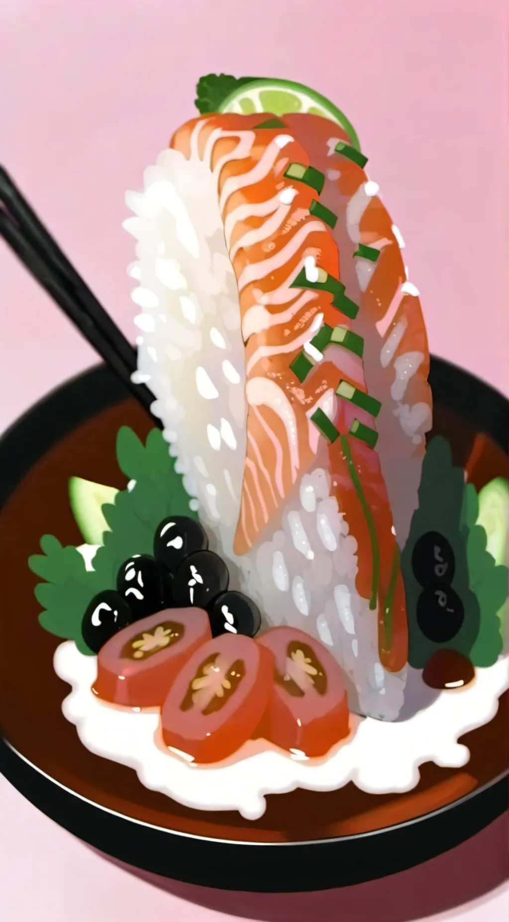 ai character: shrimpo(x poppy!?) background