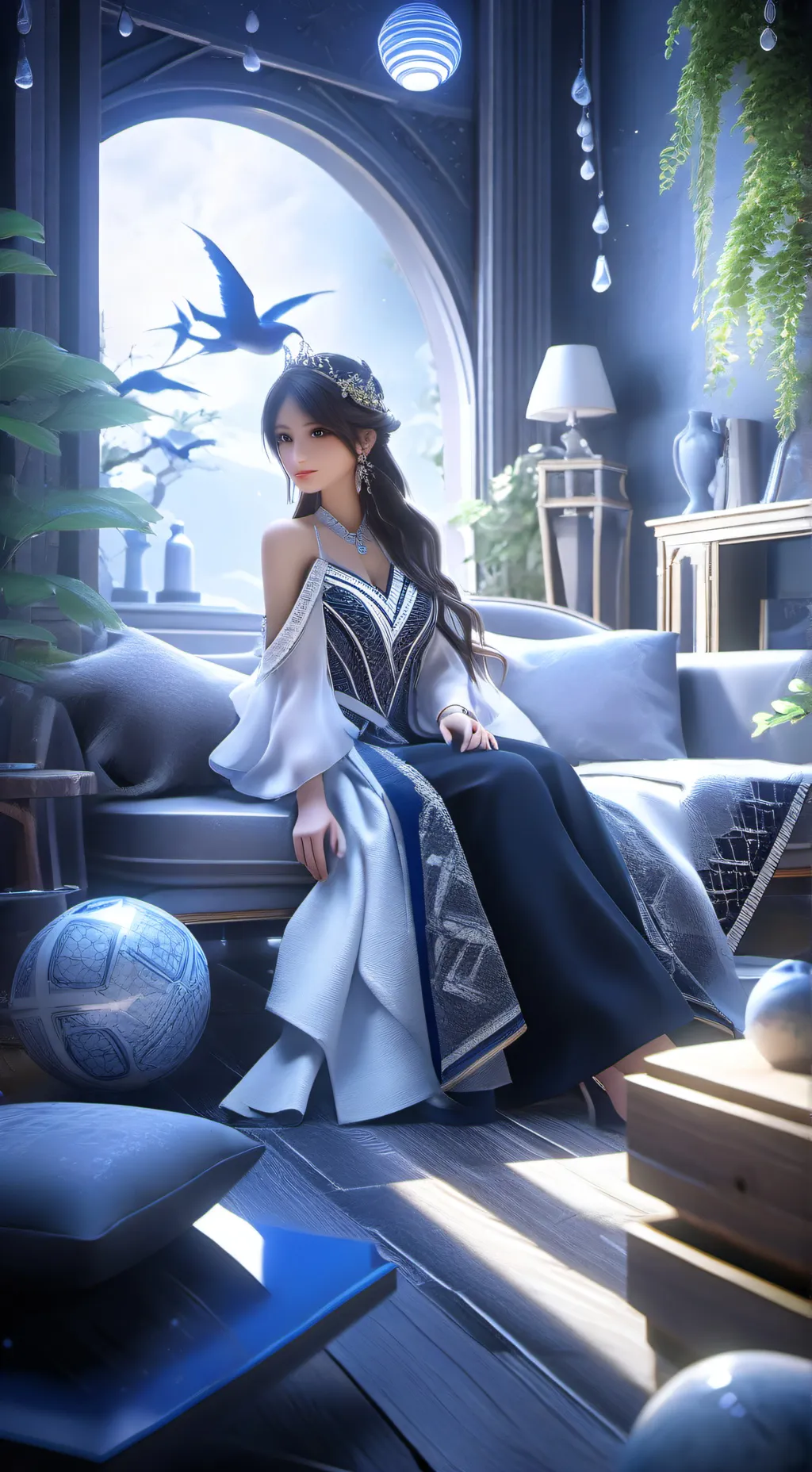 ai character: ✨ Mizuo ✨ background