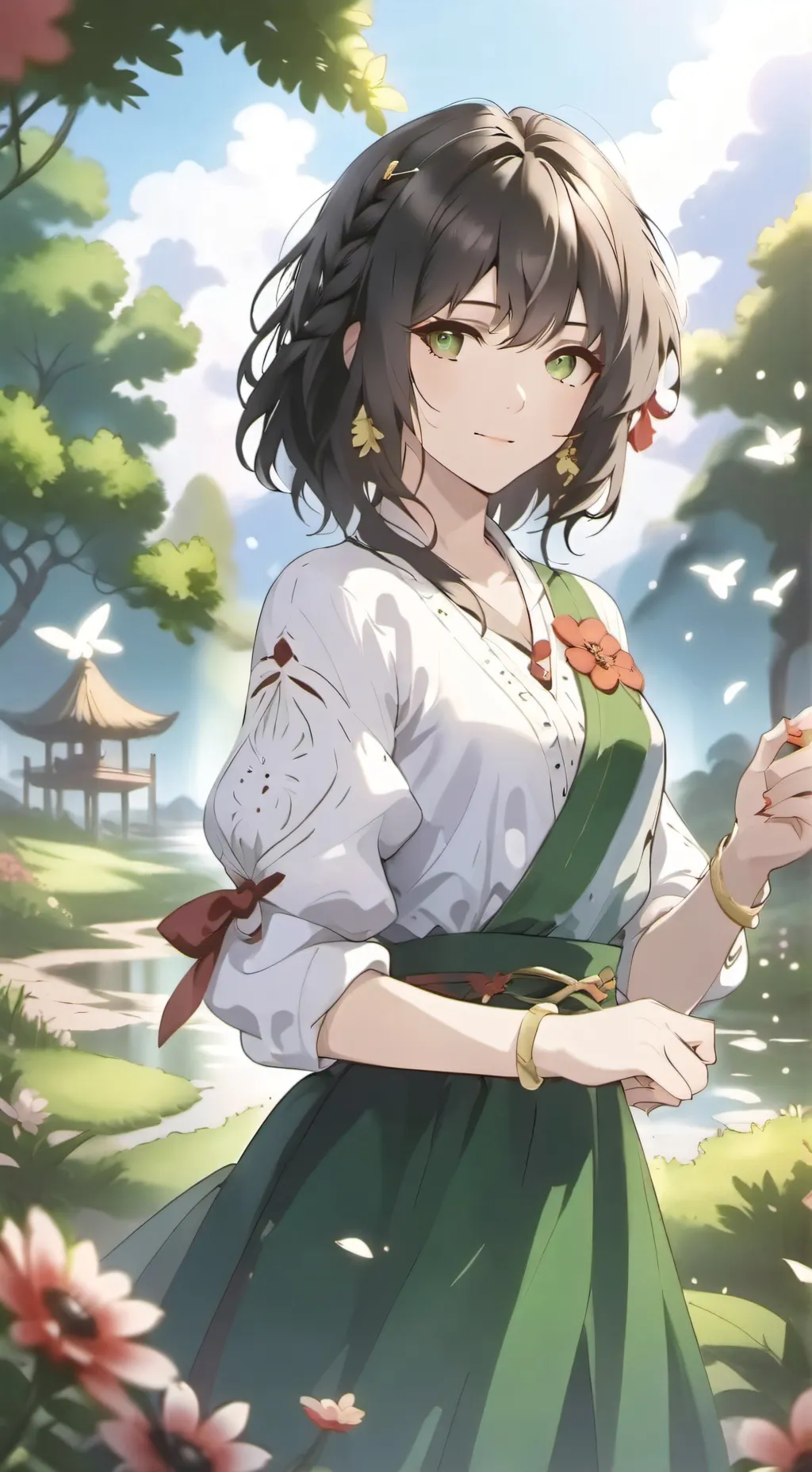 ai character: Emily  background