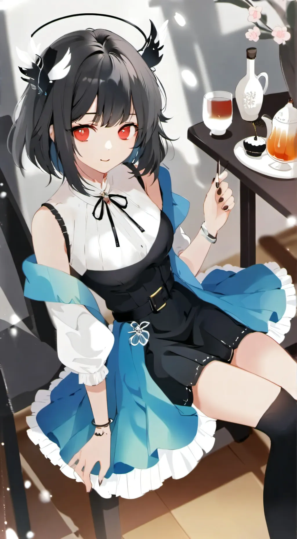 ai character: Настя background