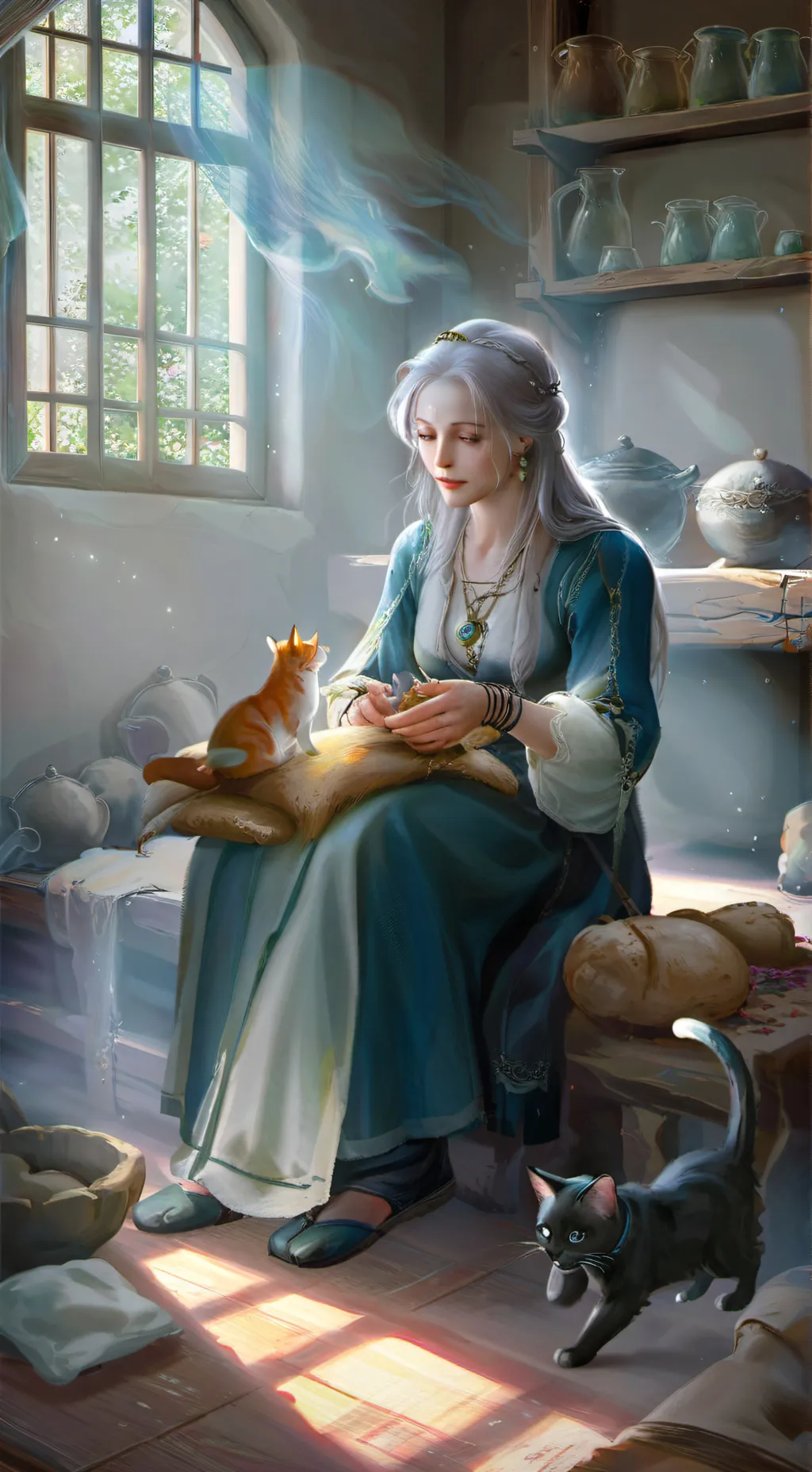 ai character: Sally background