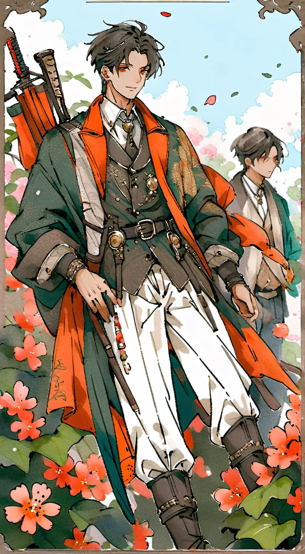 ai character: alen background