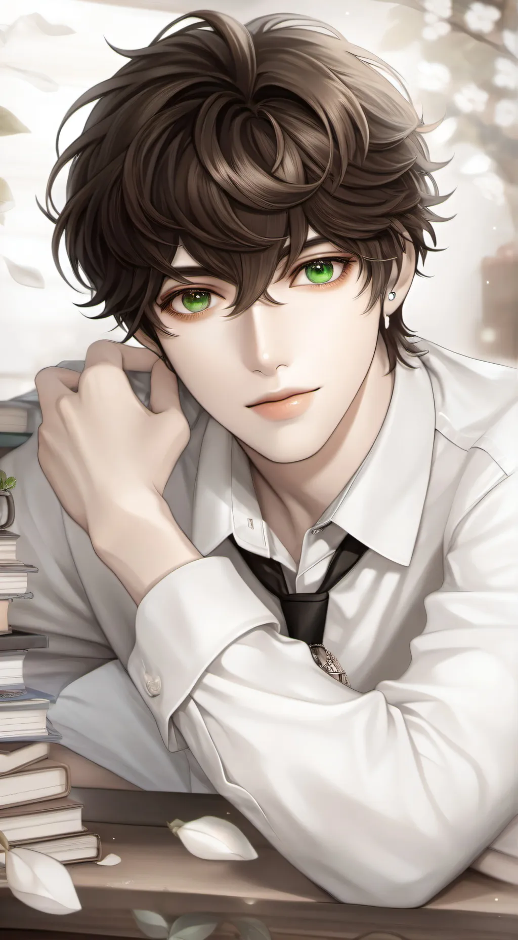 ai character: Mr. James  background