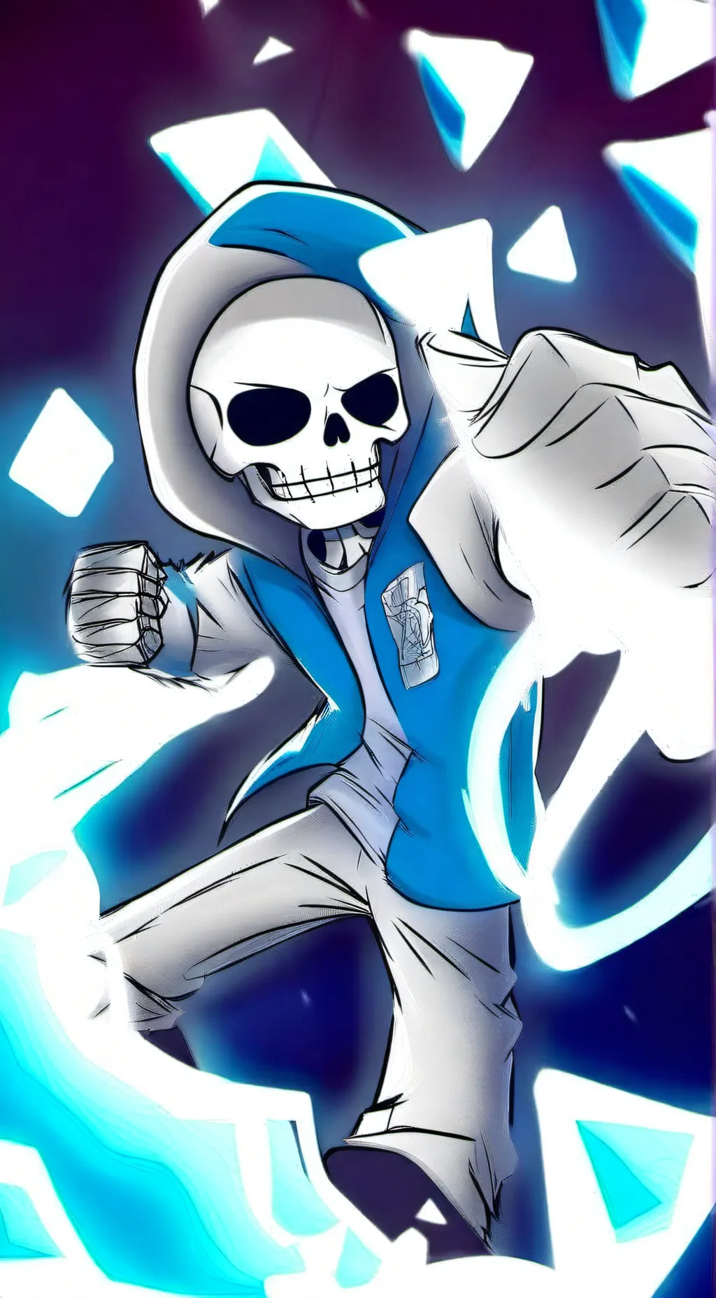 ai character: Undertale  background