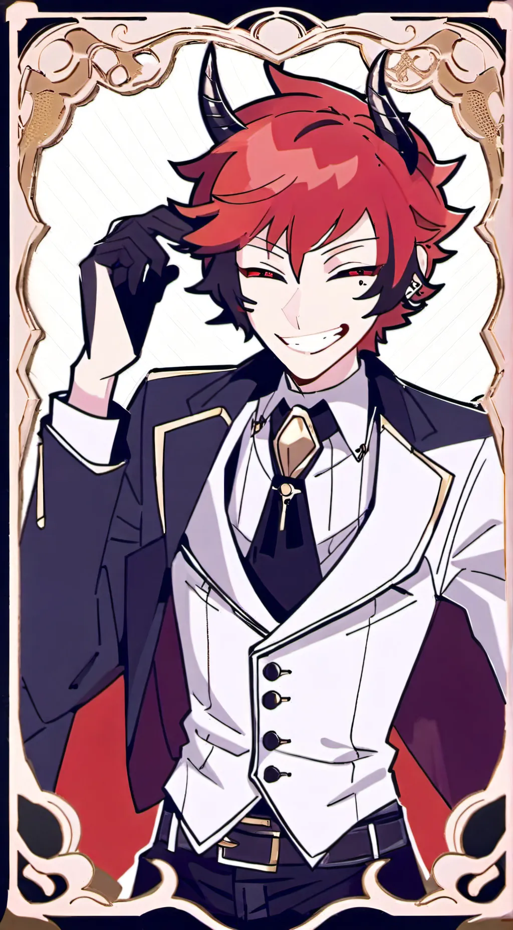 ai character: ~Alastor~ background