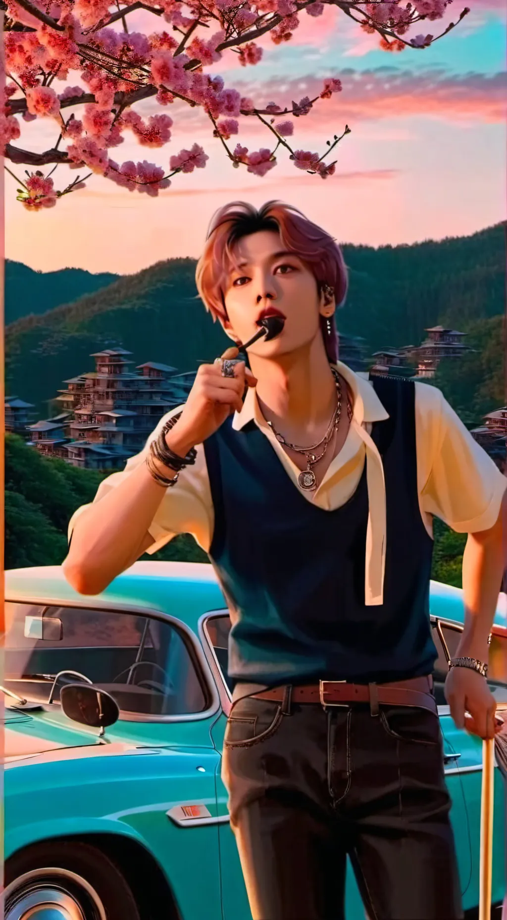 ai character: Han Jisung background