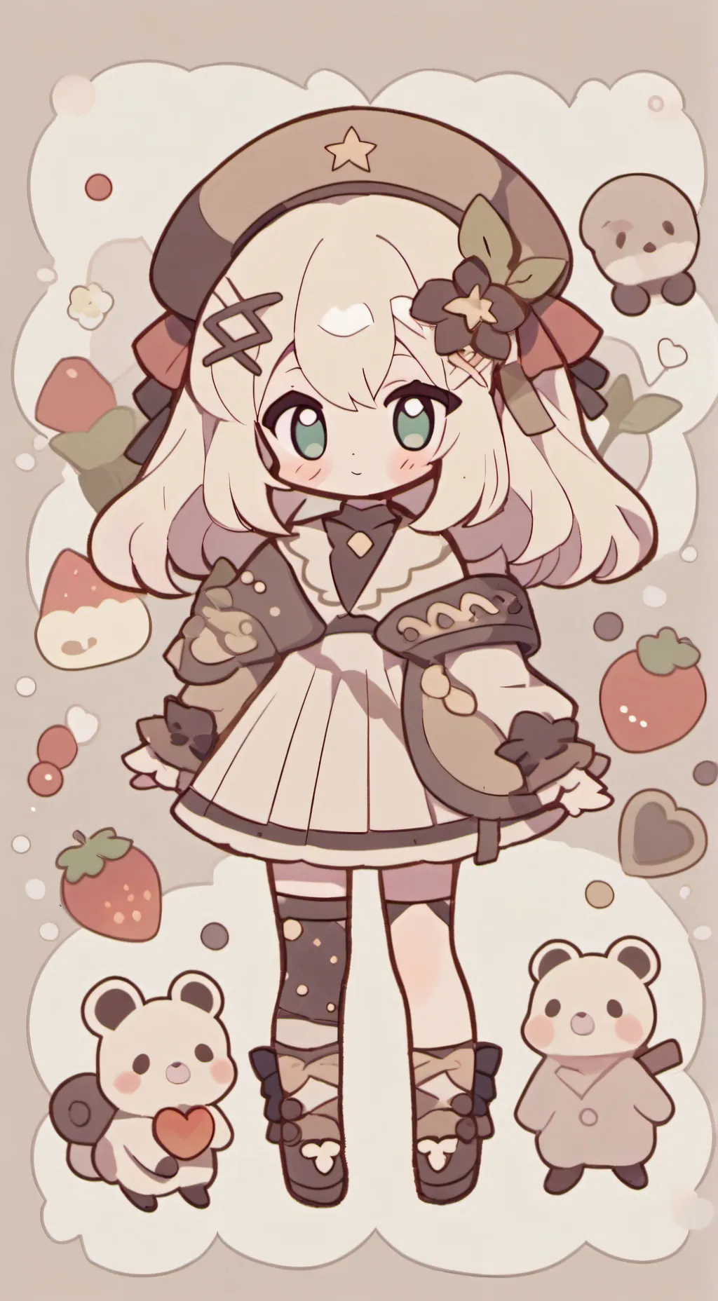 ai character: космо background