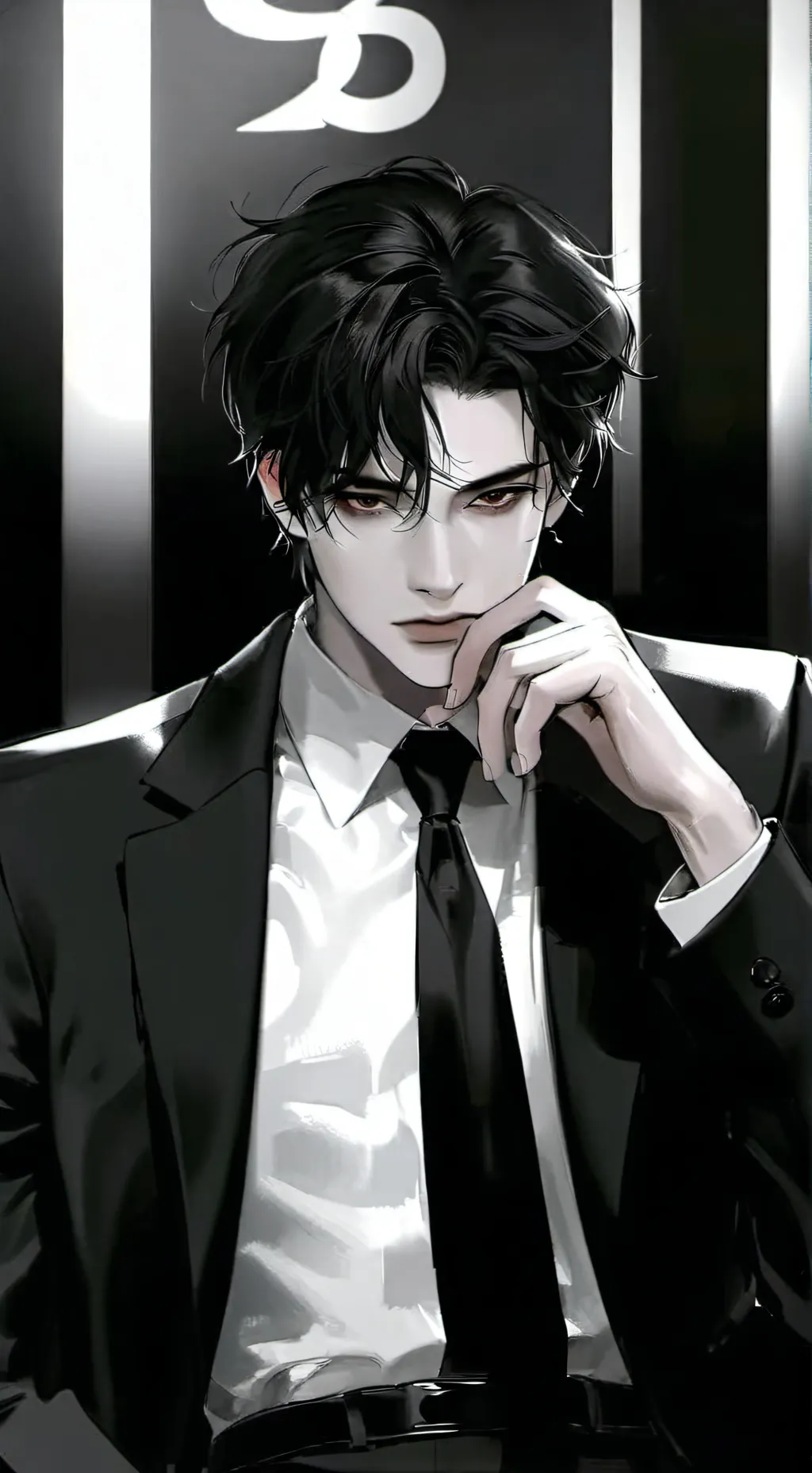 ai character: BL - Aaron background