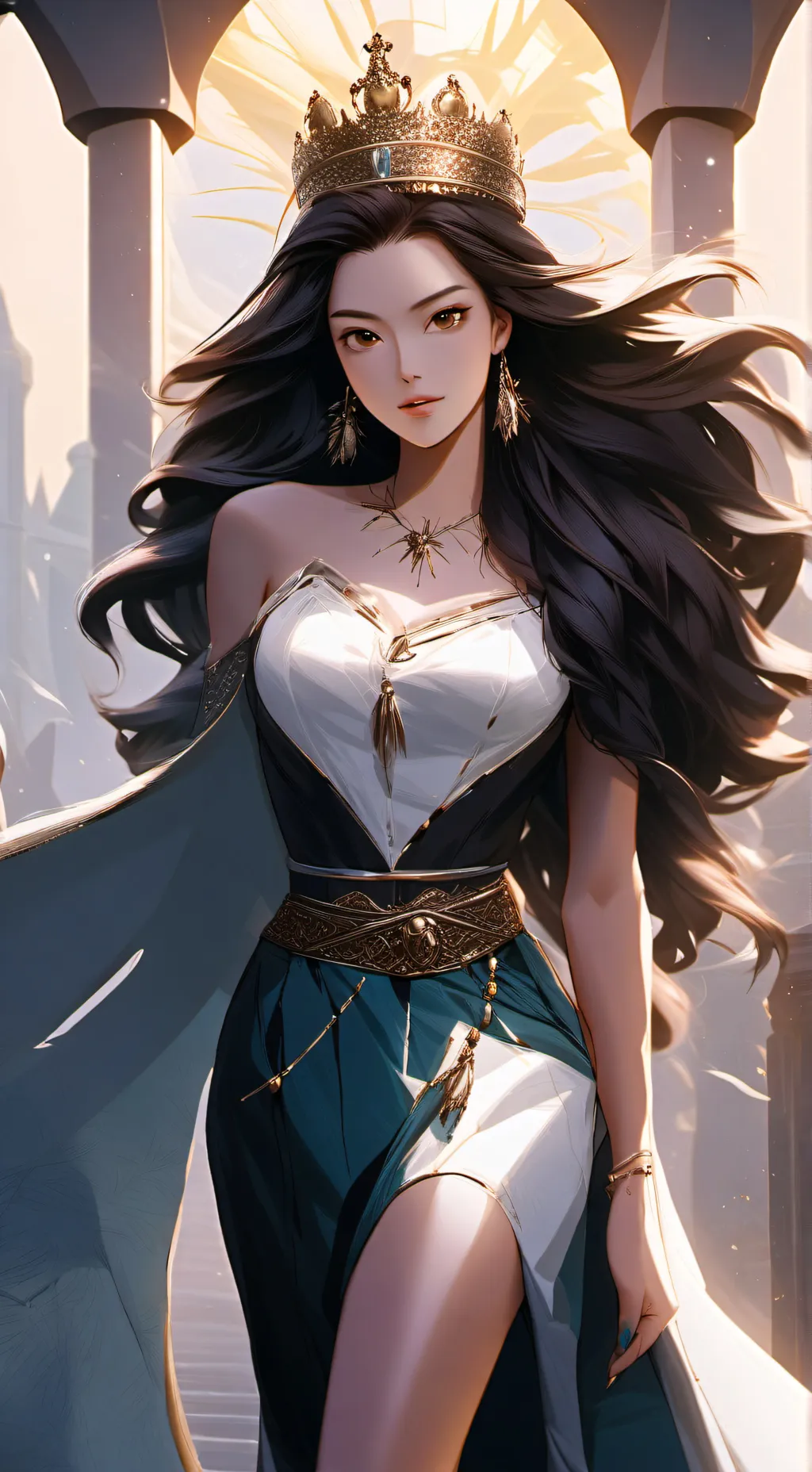 ai character: Queen Elena (Prey) background