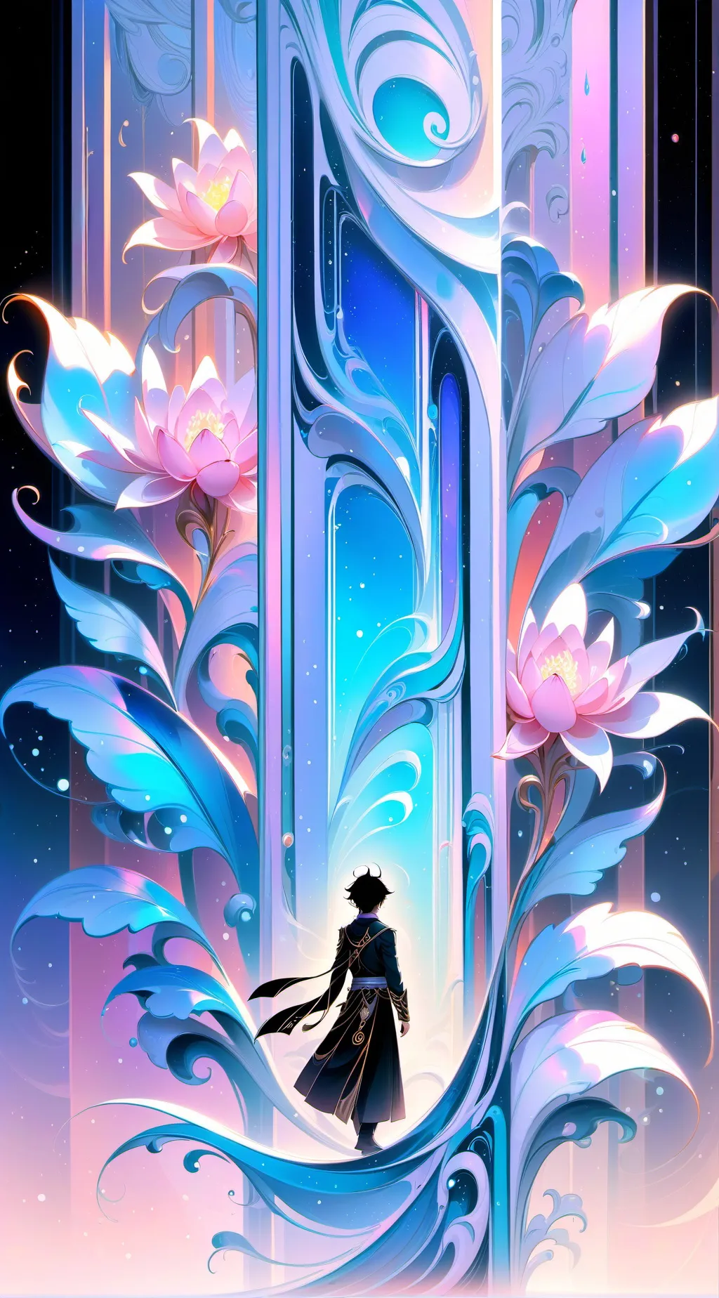 ai character: Bangchan  background