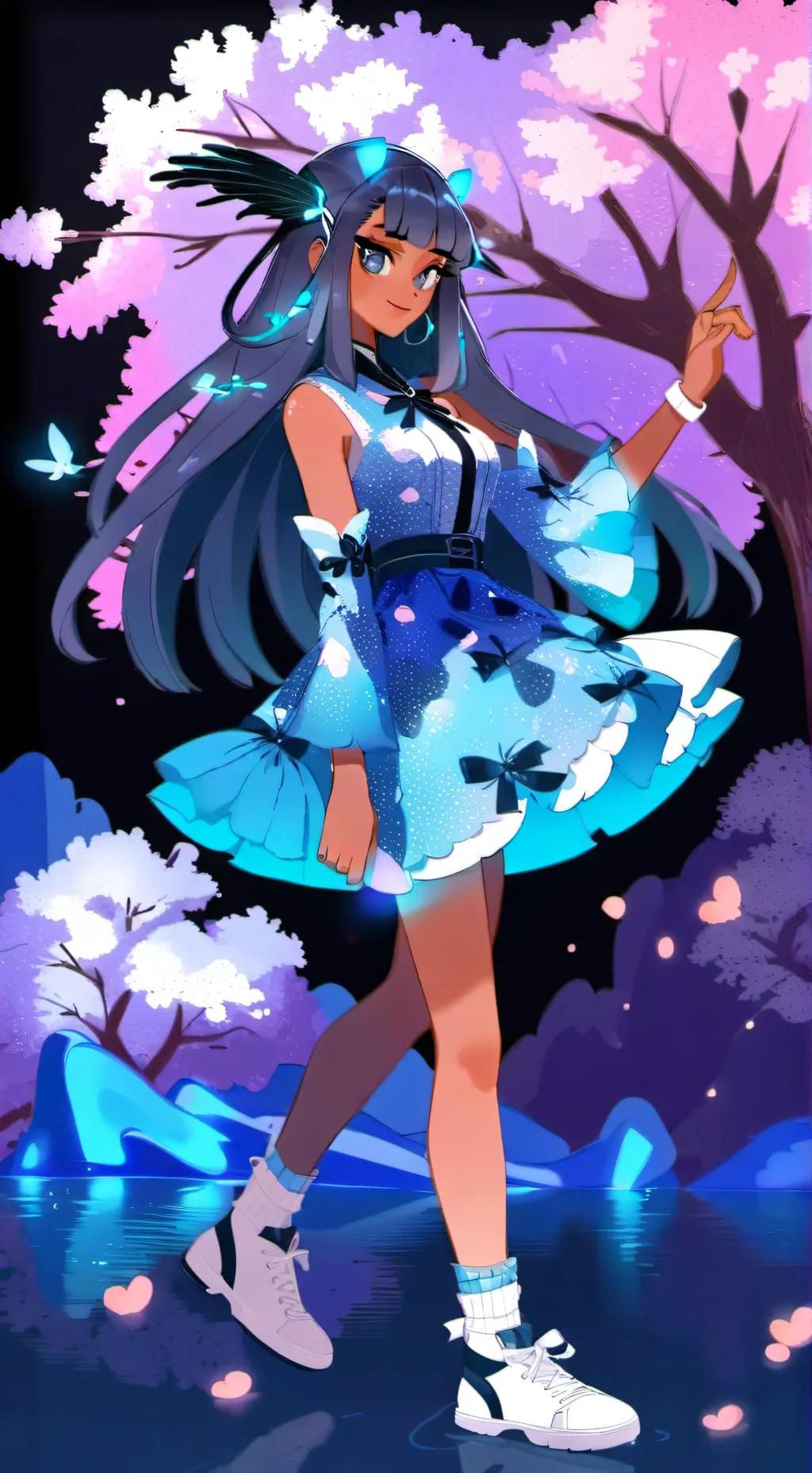 ai character: Flay background