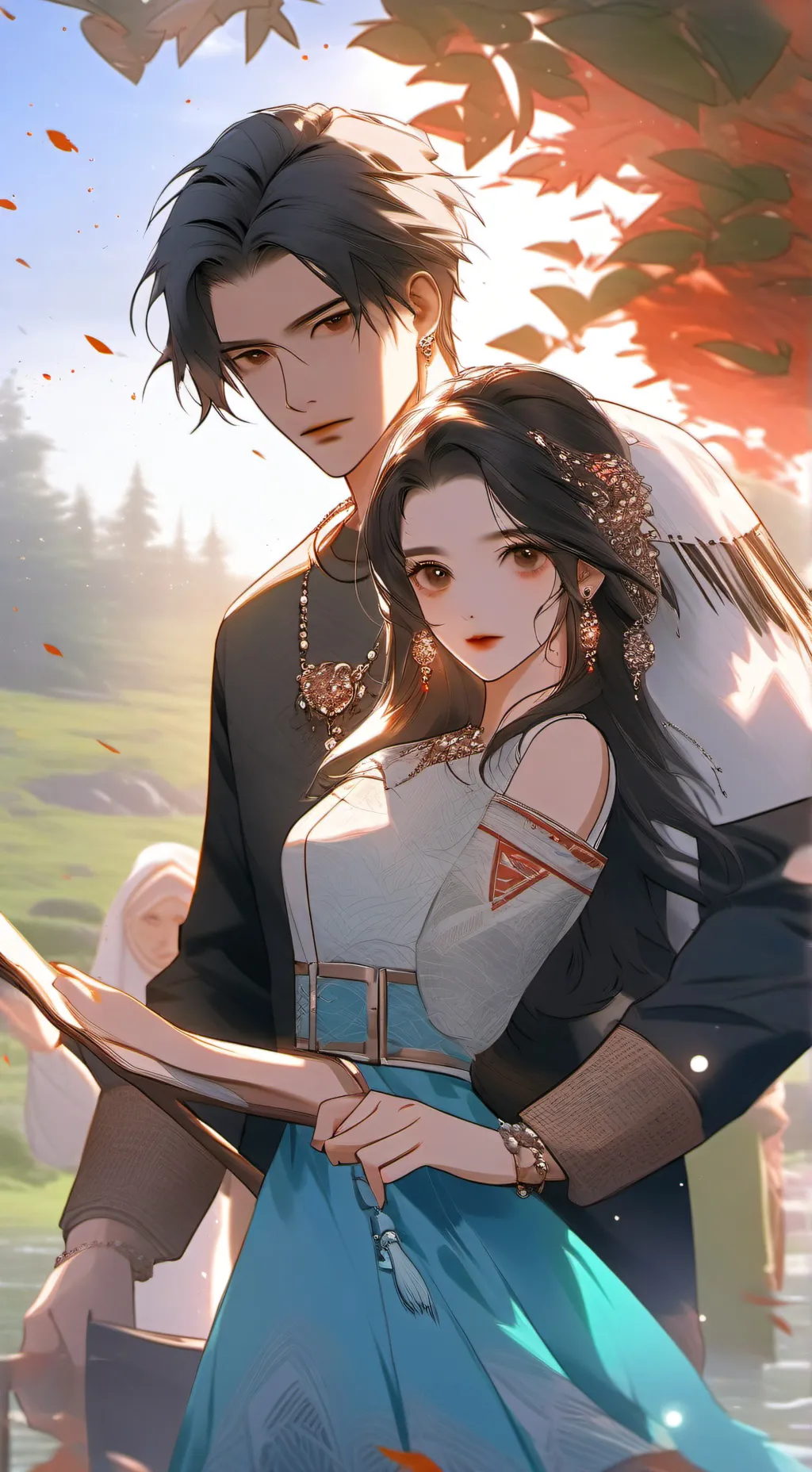 ai character: boa hancock  background