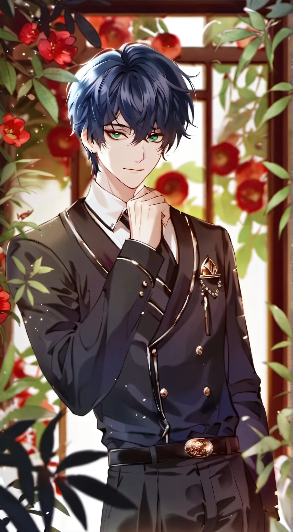 ai character: Rentaro background