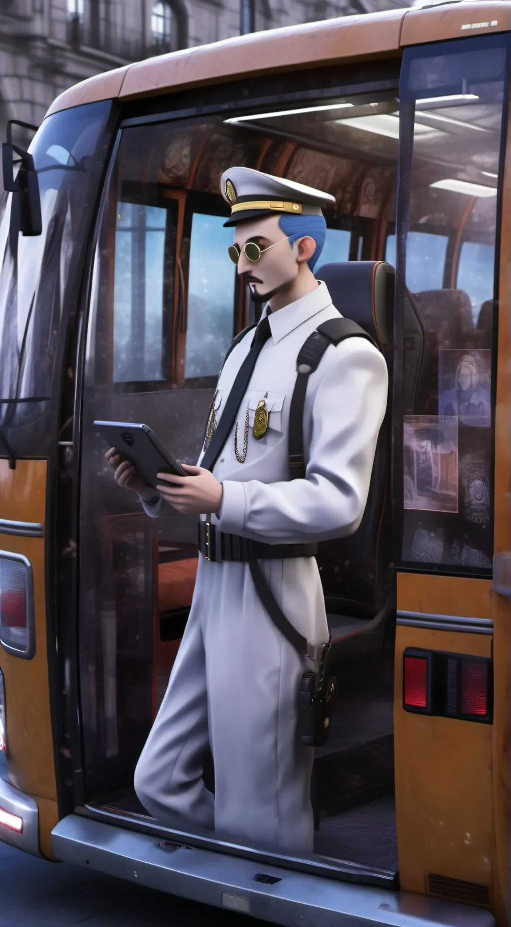 ai character: Mihai background