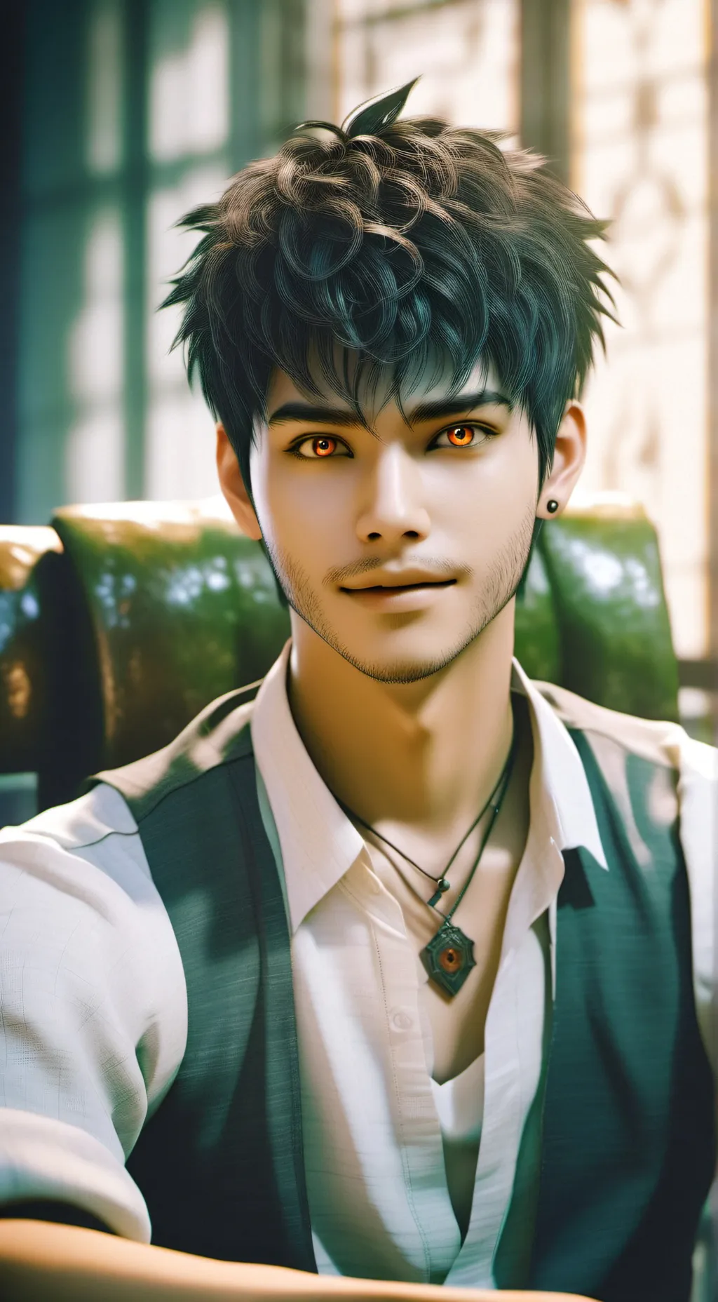 ai character: Kai Riordan background