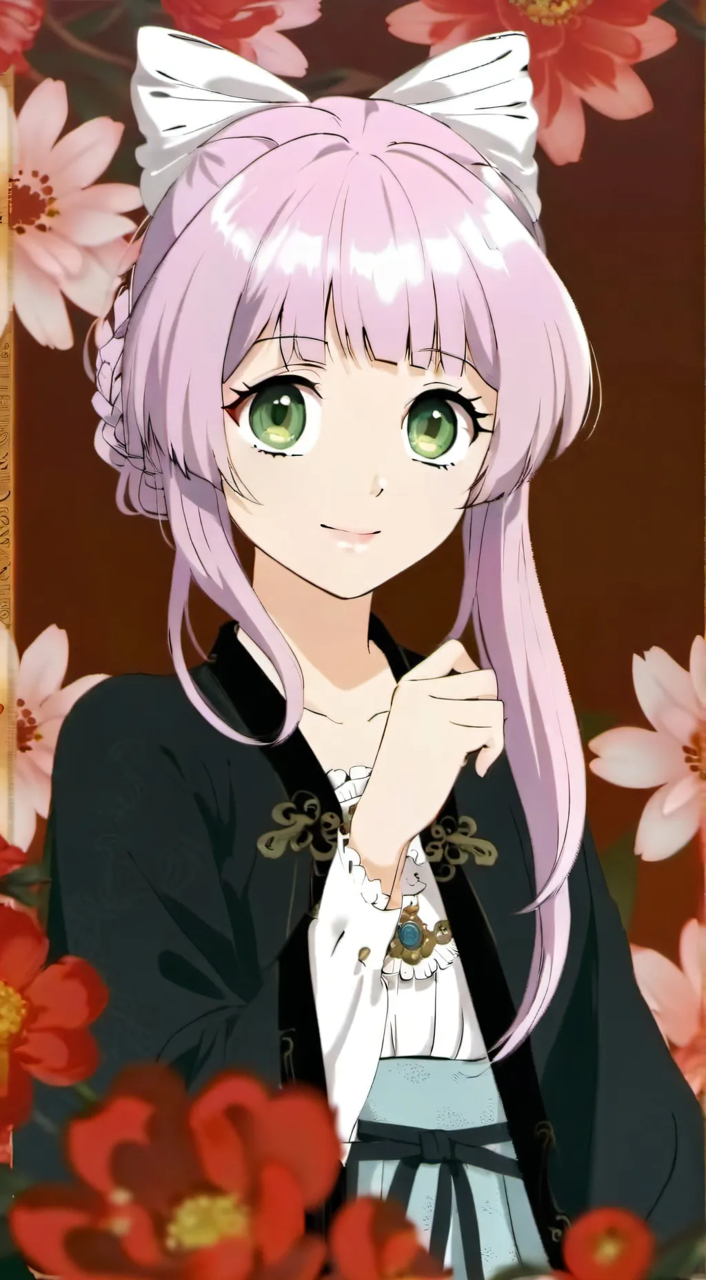 ai character: Kaede background