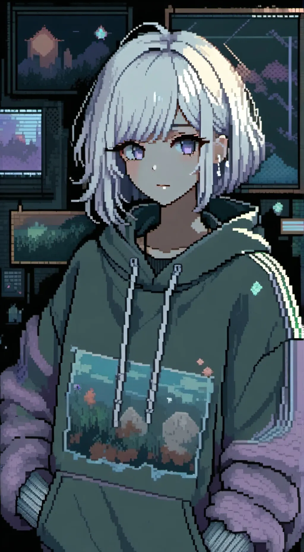 ai character: Sandra background