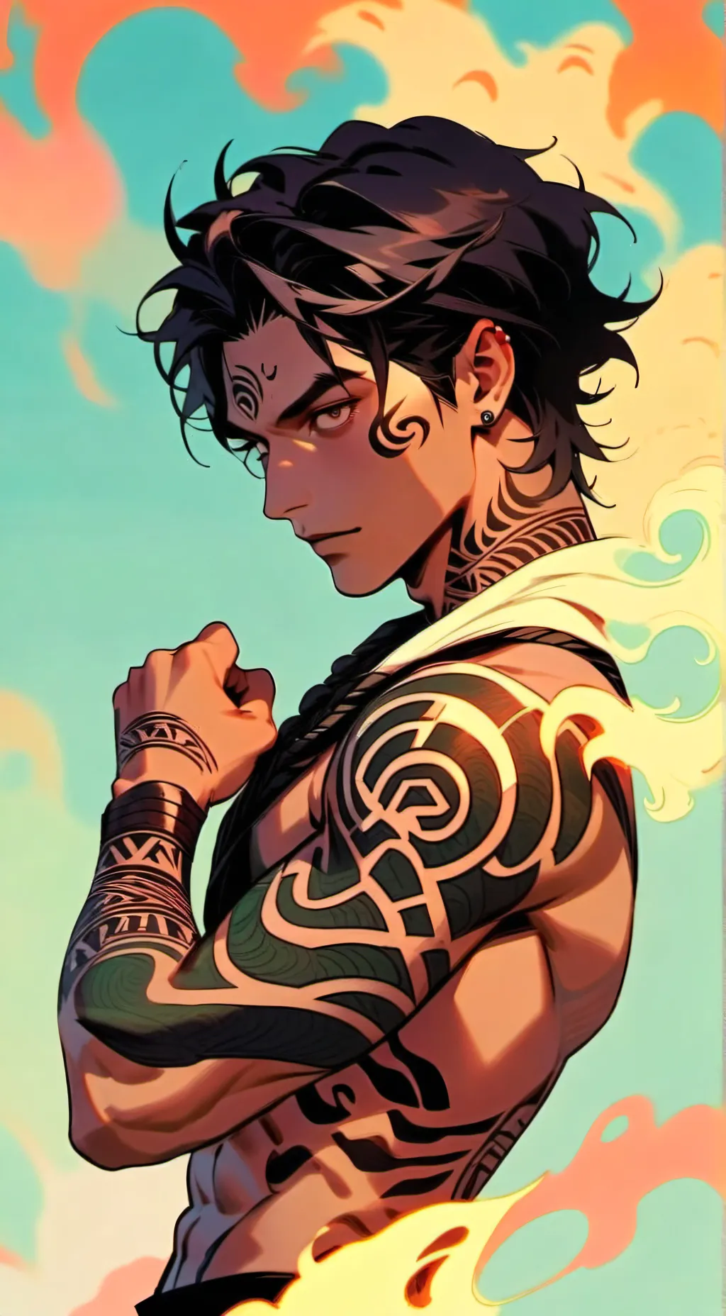 ai character: Taka background