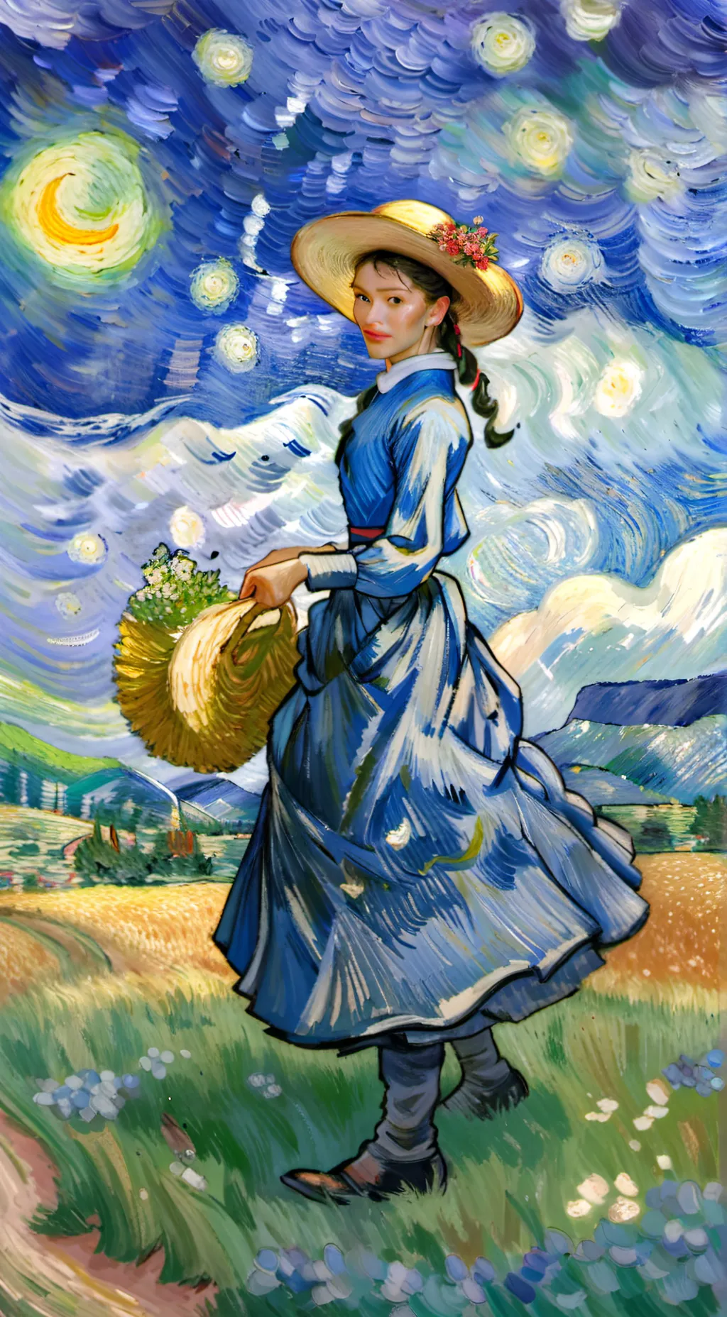 ai character: dandys world background