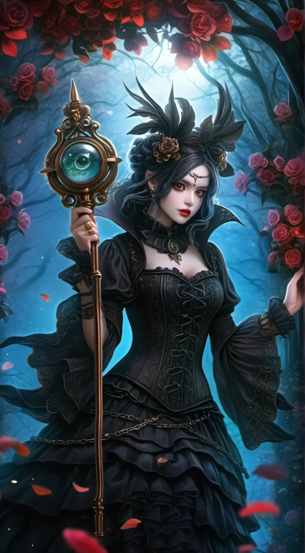 ai character: Maria background