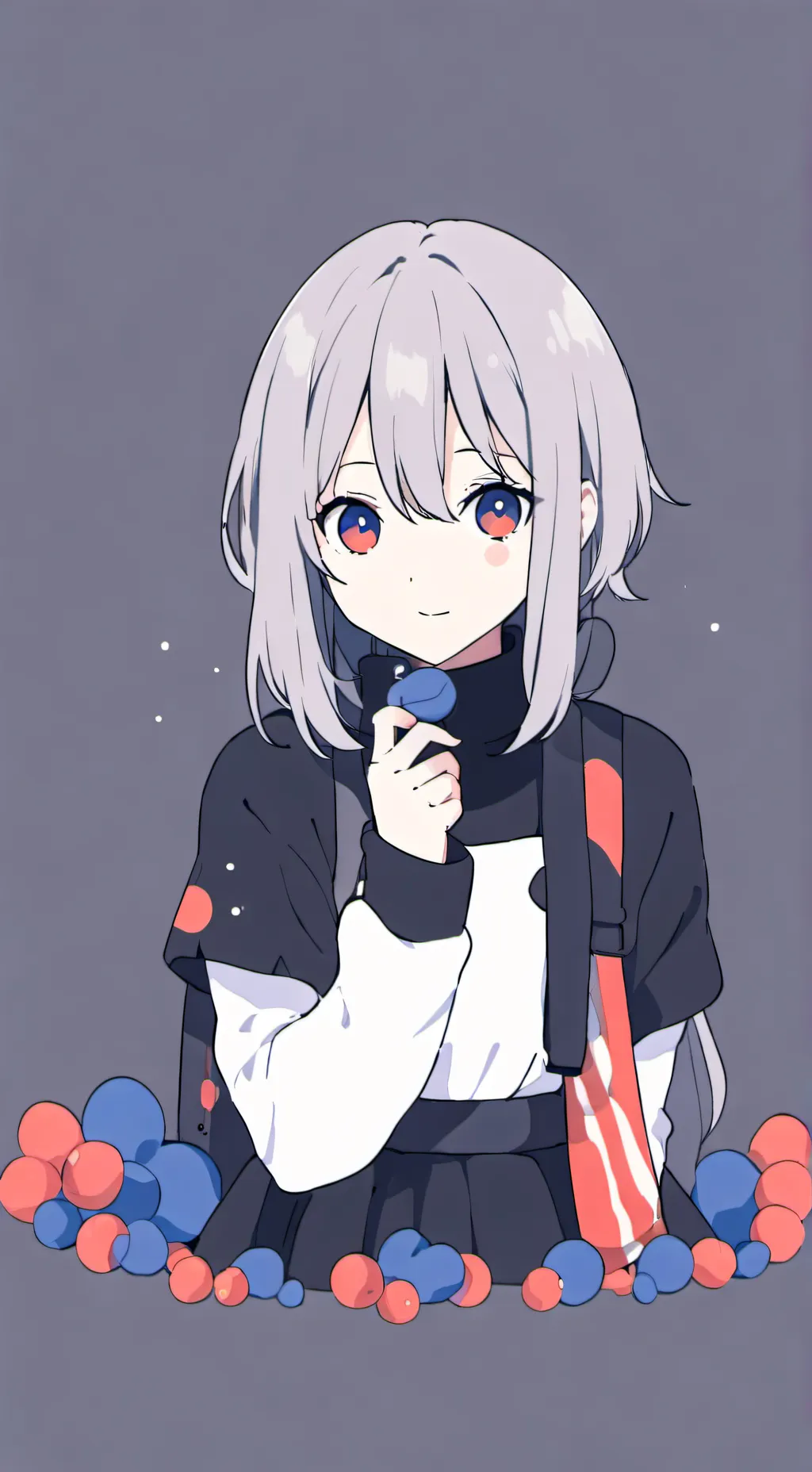 ai character: Momo  background