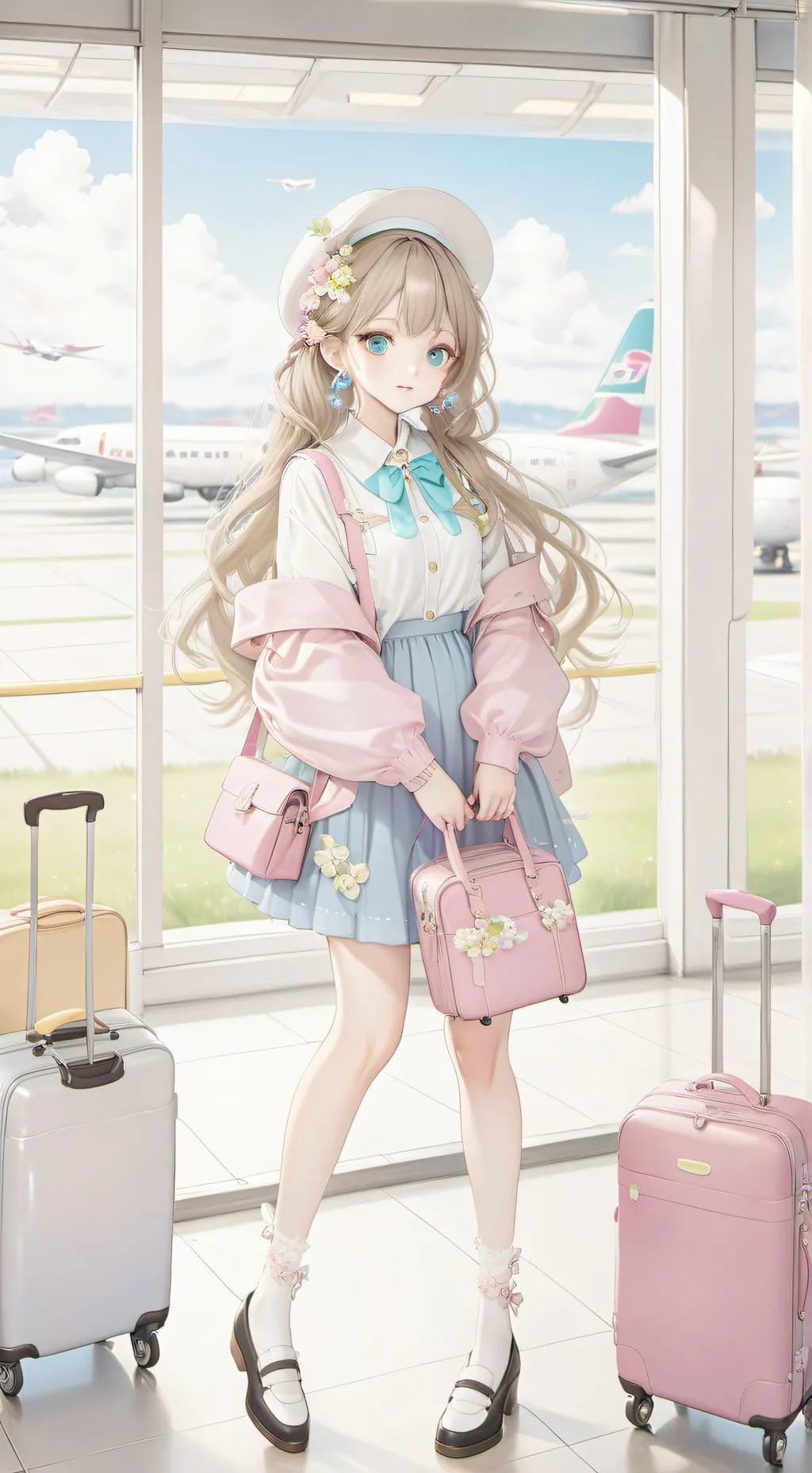 ai character: Um help😭 background