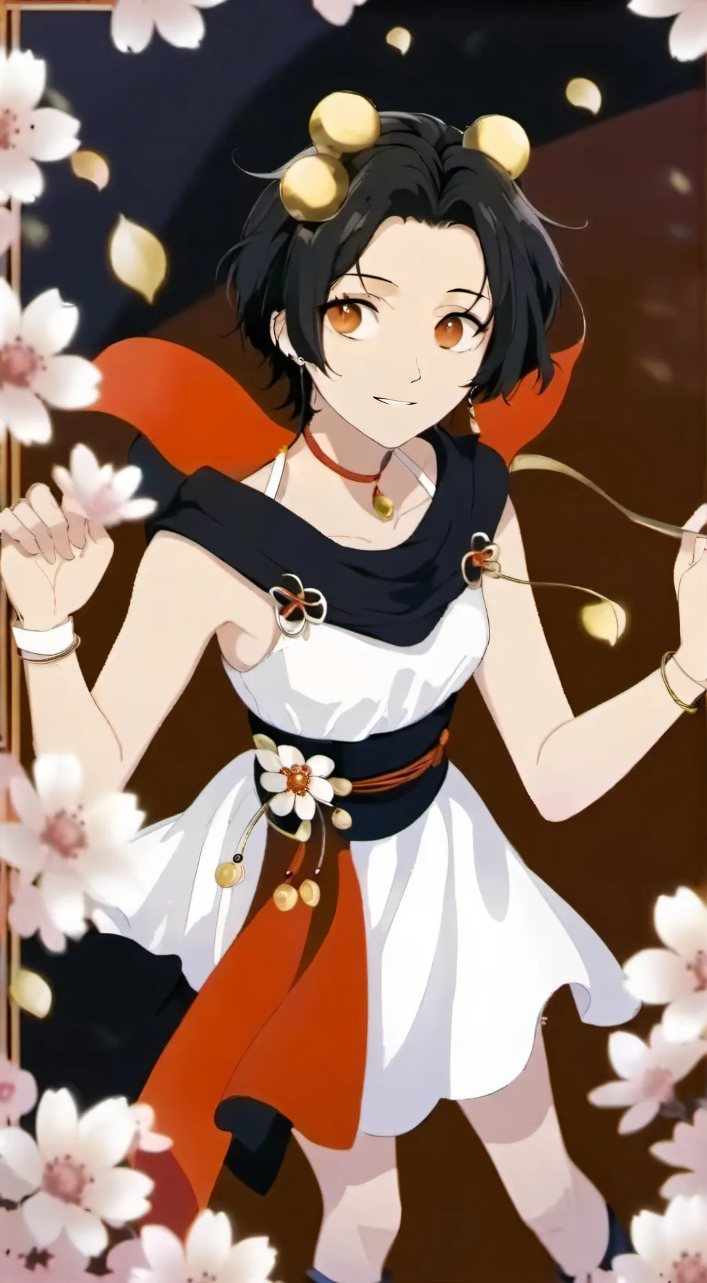 ai character: Magui sprunky background