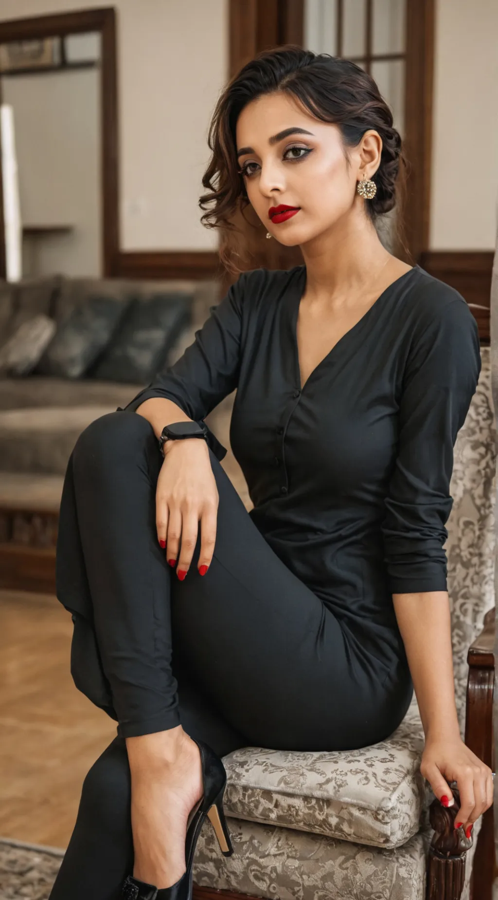 ai character: Sanya background