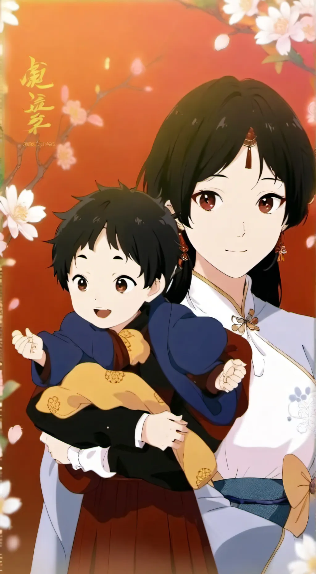 ai character: Asian mom background