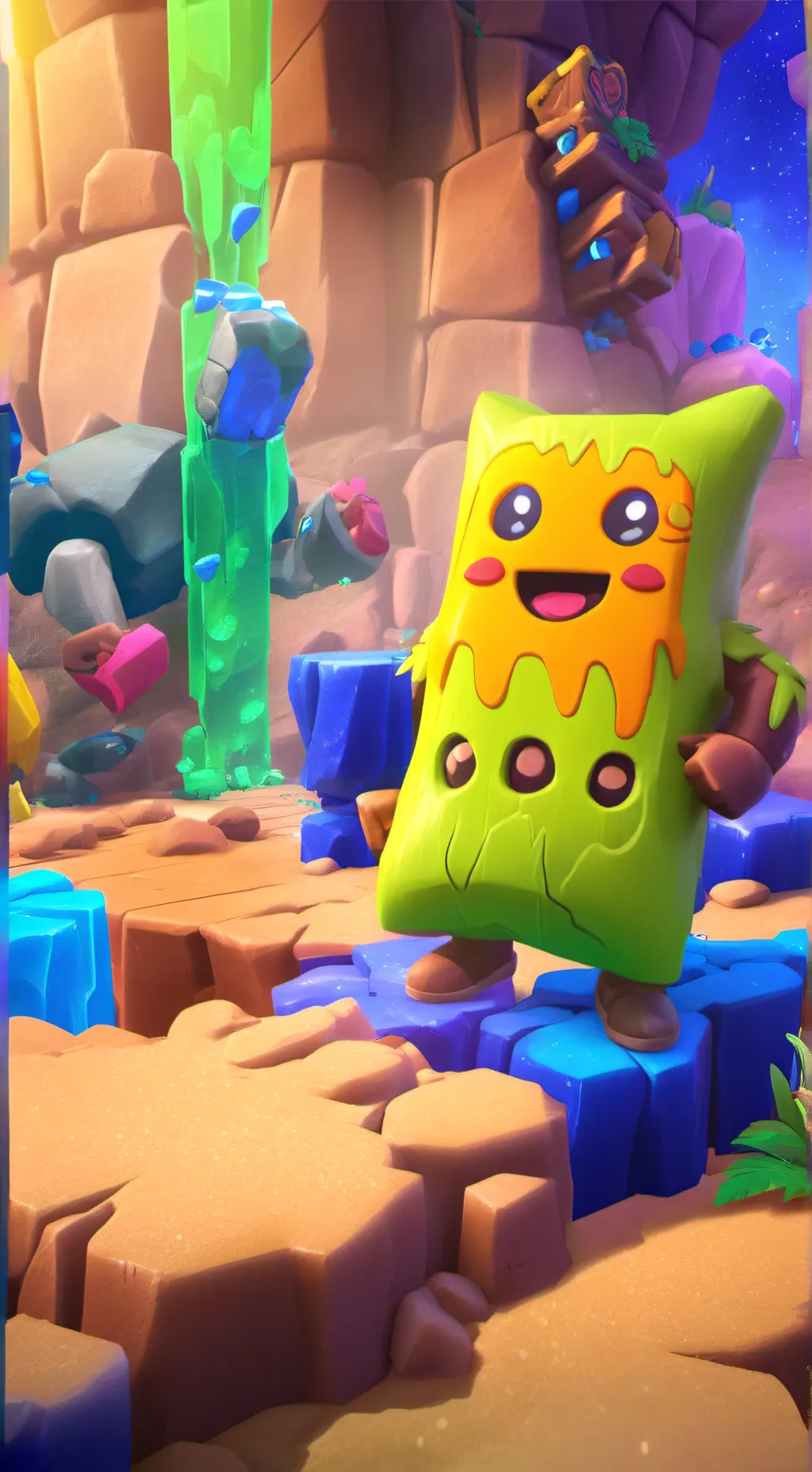 ai character: Dw wants you. background