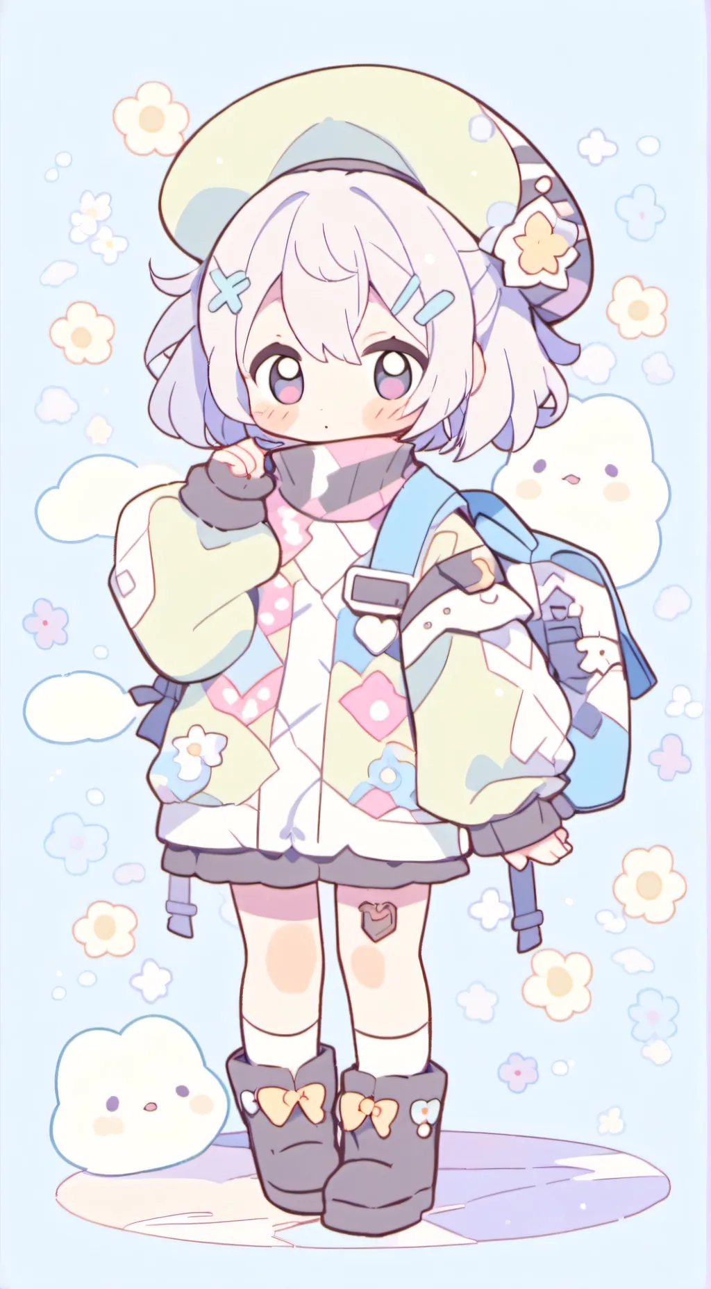 ai character: Tomioka  background