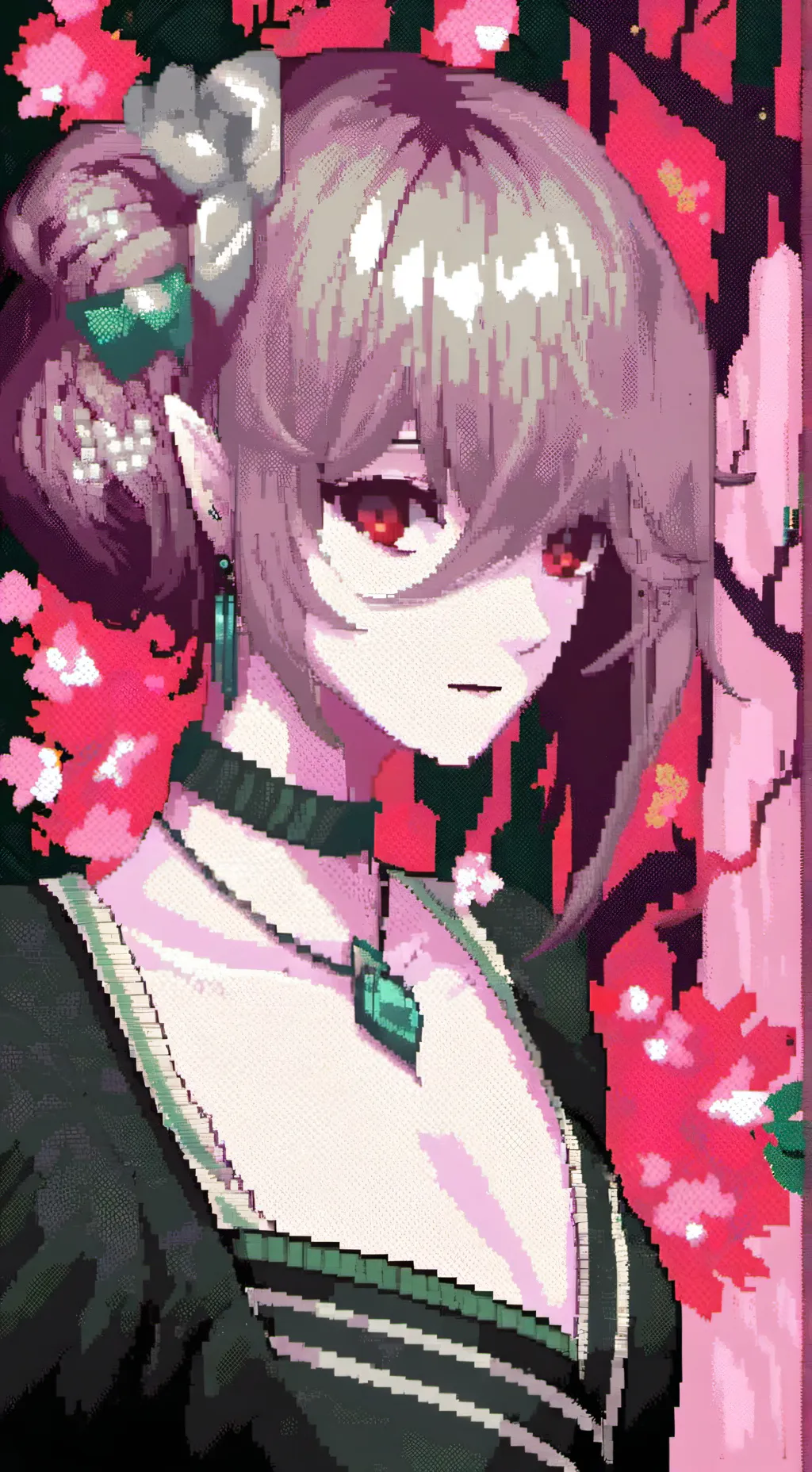 ai character: Foucs. background