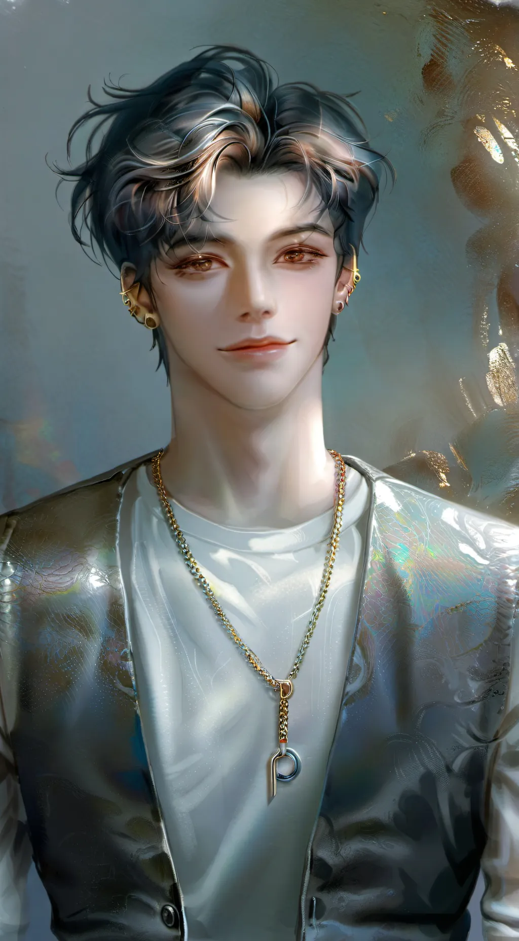 ai character: Ethan  background