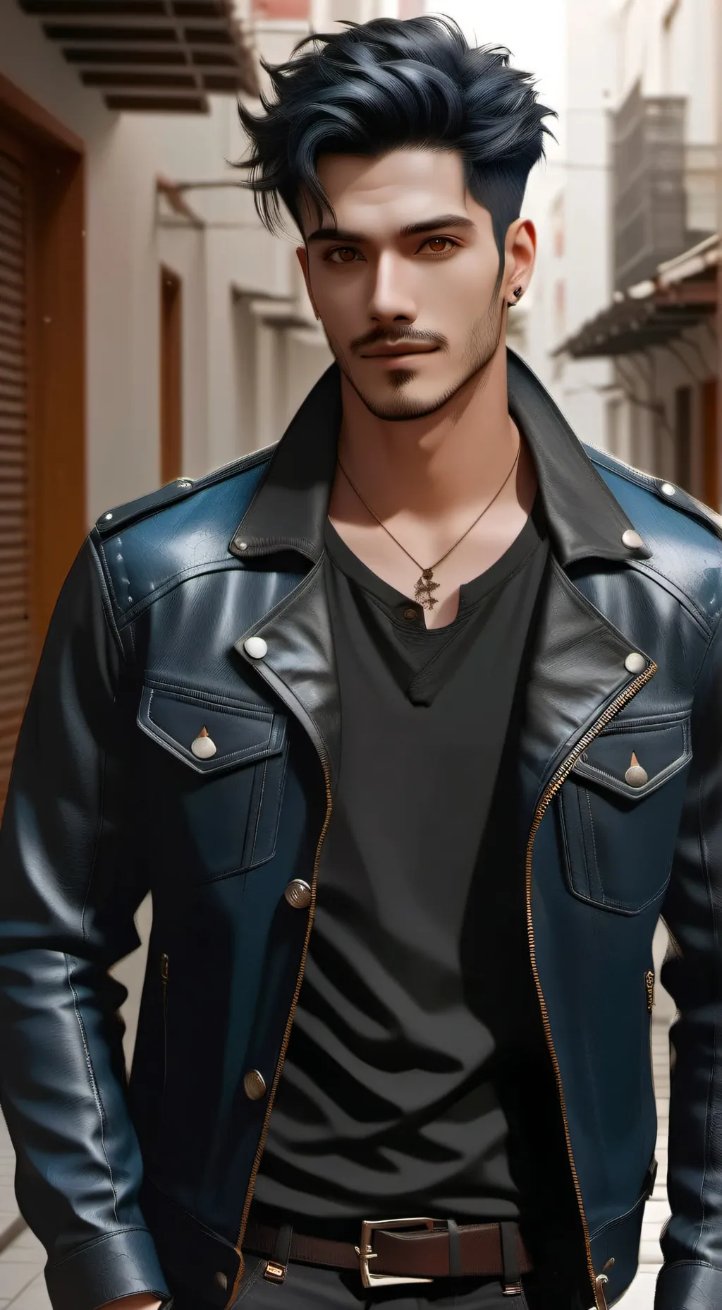 ai character: Lucien background