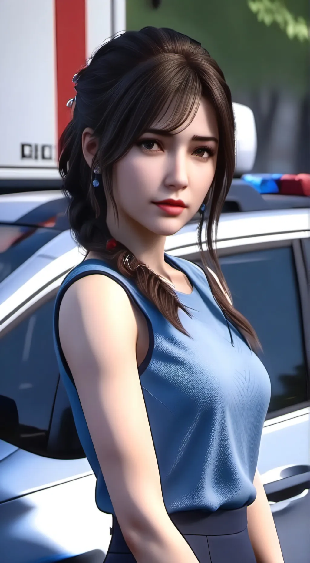 ai character: El accidente  background