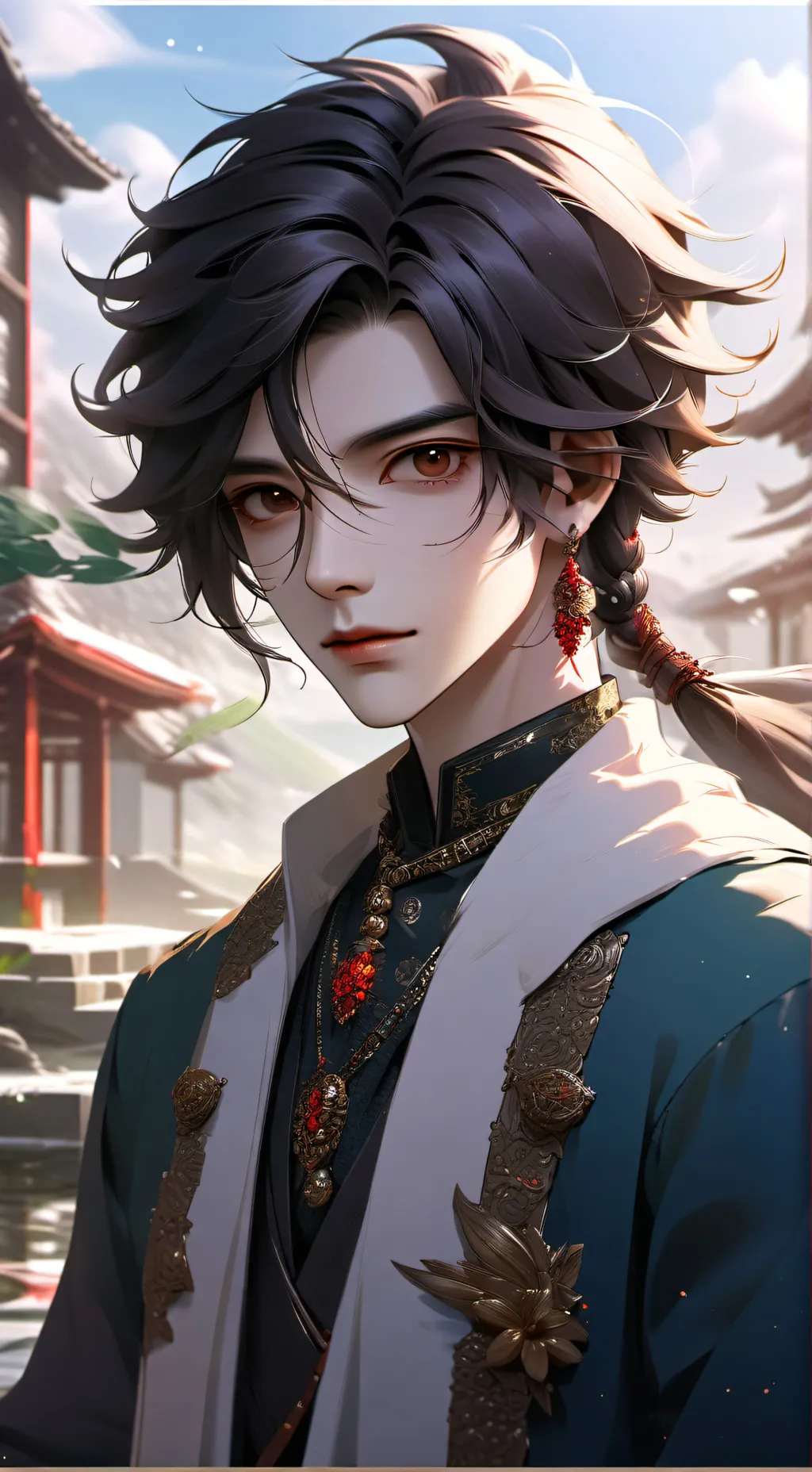 ai character: Lucien background