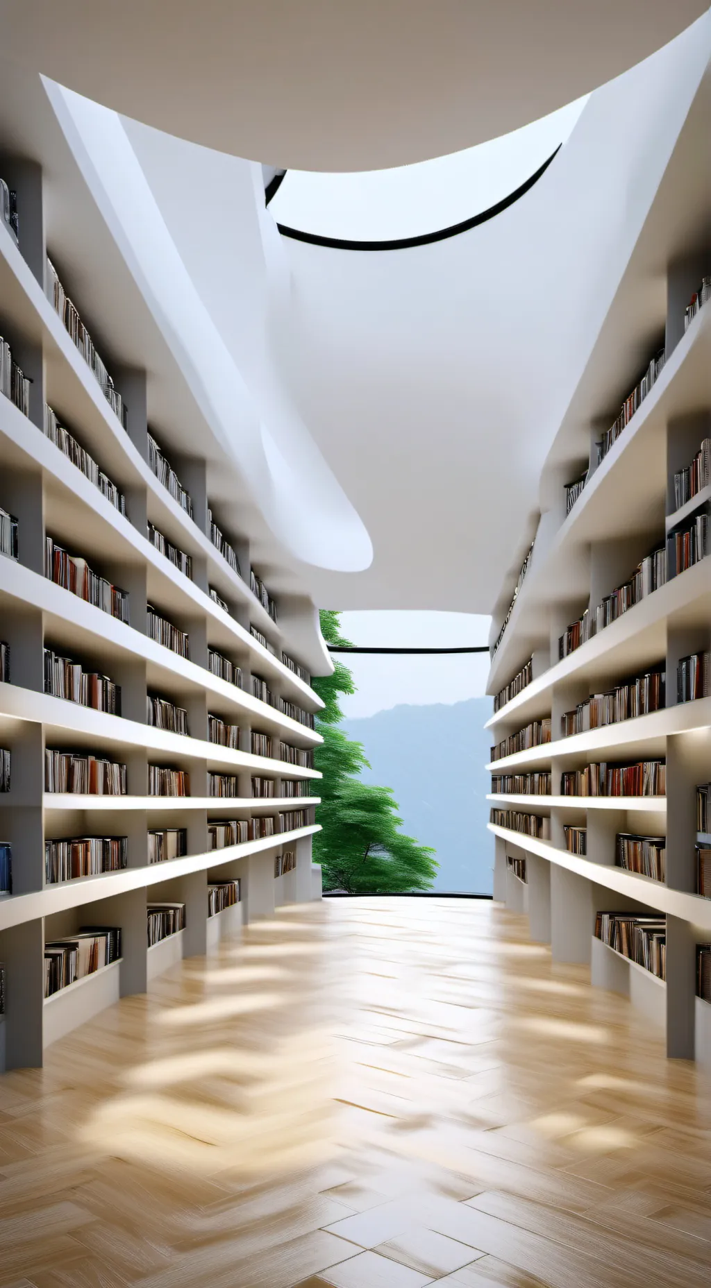 ai character: skz bookshop background