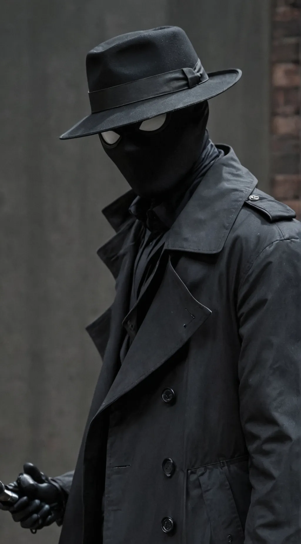 ai character: Spider man noir  background